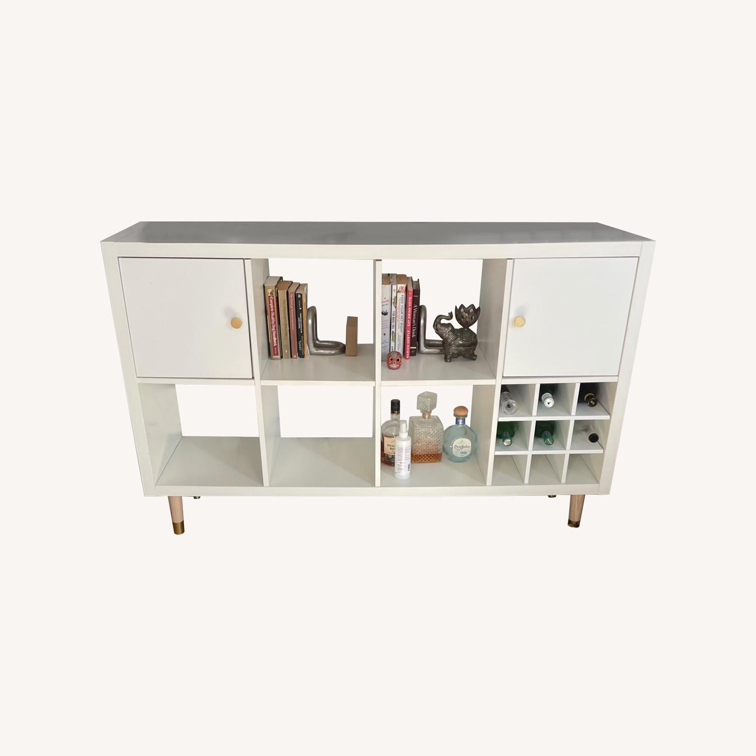 IKEA Kallax Storage w Added Doors - image-0