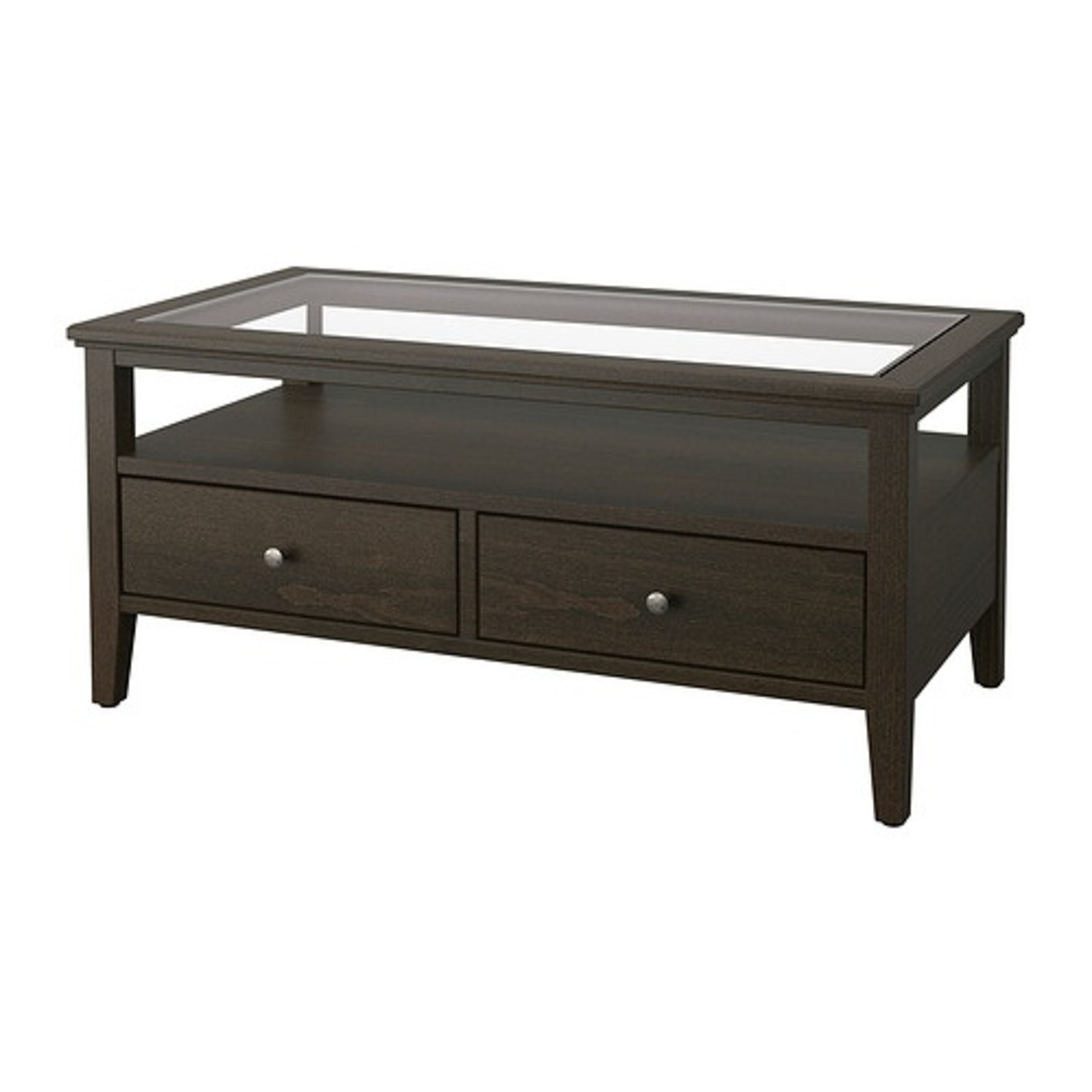 IKEA IDANÄS Dark Brown Coffee Table - image-4