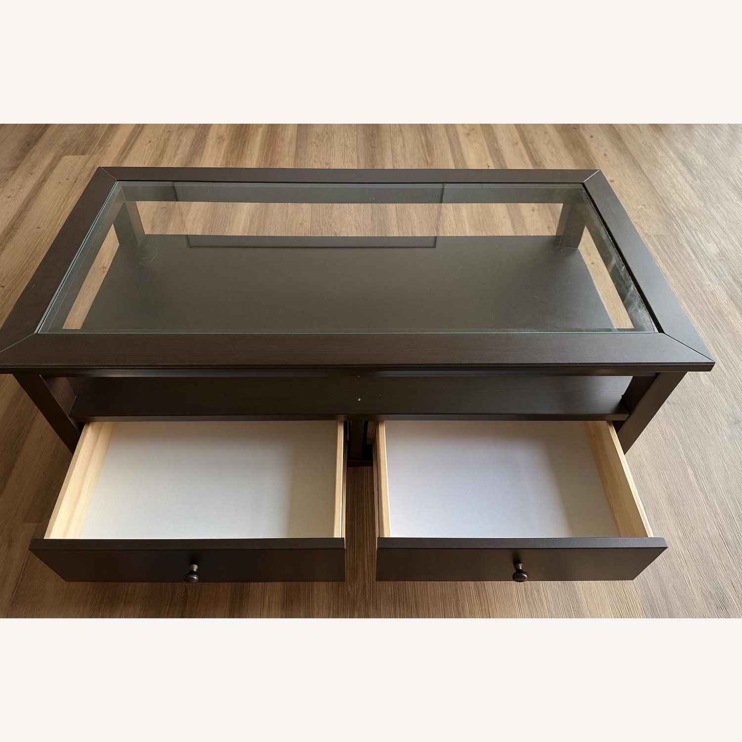 IKEA IDANÄS Dark Brown Coffee Table - image-2