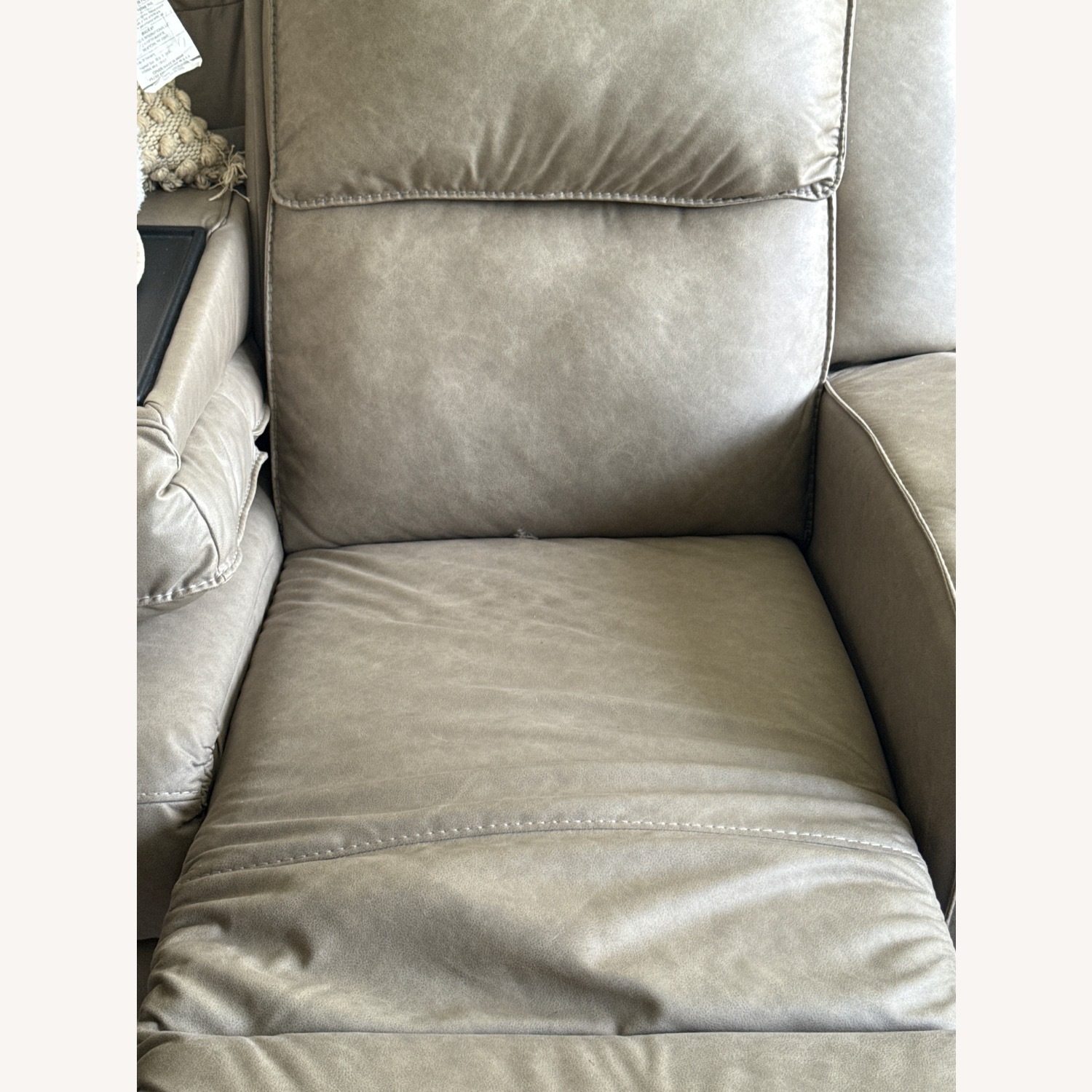 Vantage Fine Furniture Light Gray Loveseat - image-7