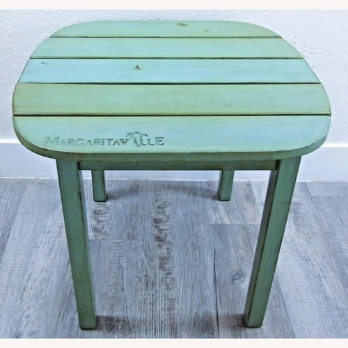 Used Jimmy Buffett Margaritaville Patio Side Table for sale on AptDeco