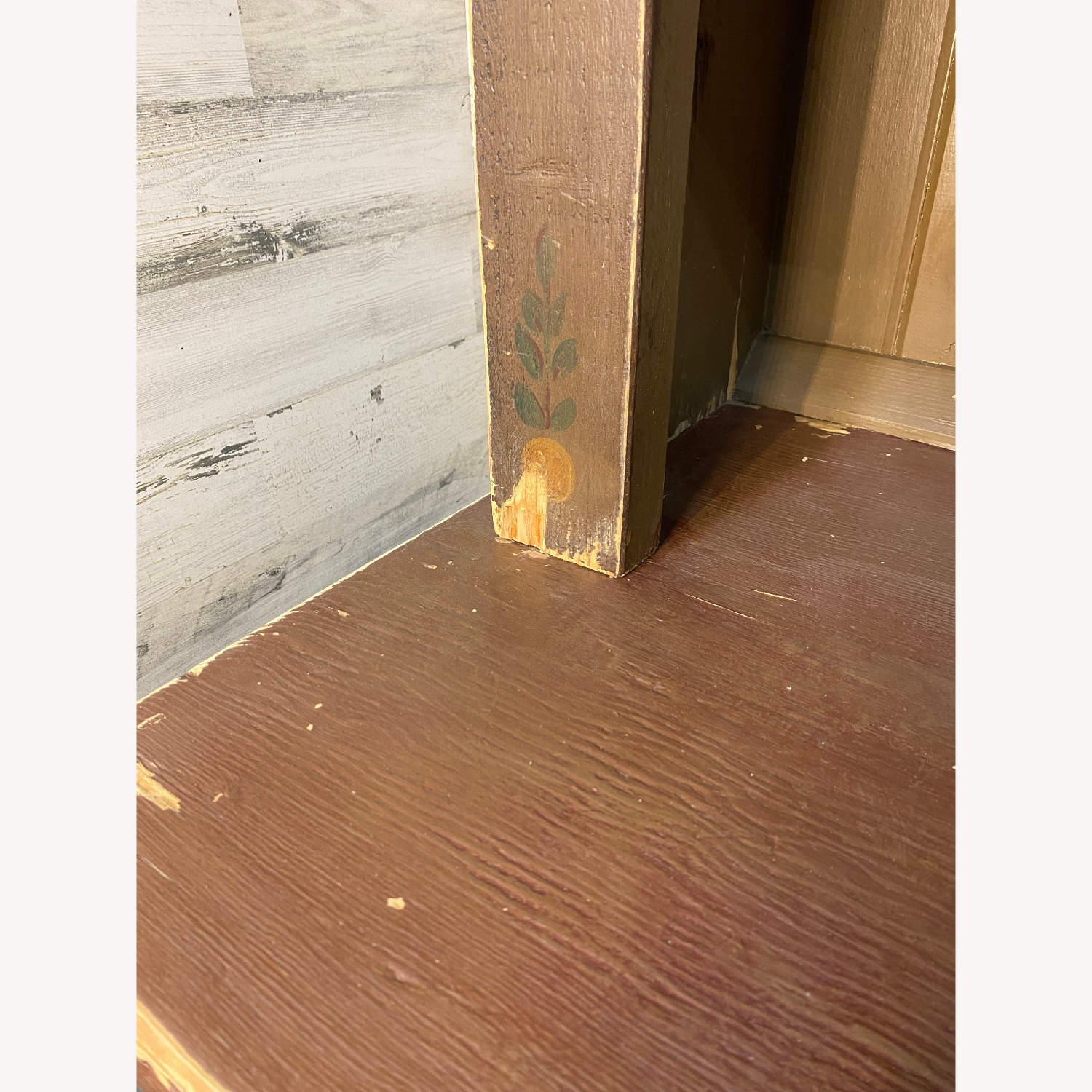 Large Antique European Country Hutch Imported - image-2