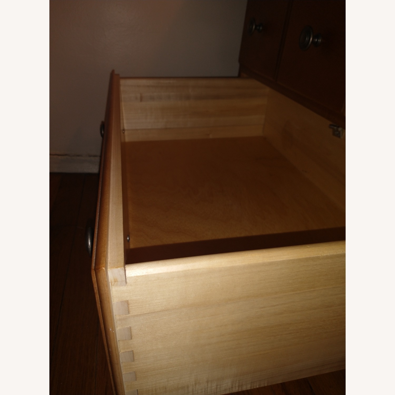 Ethan Allen Natural Wood Nightstand - image-7