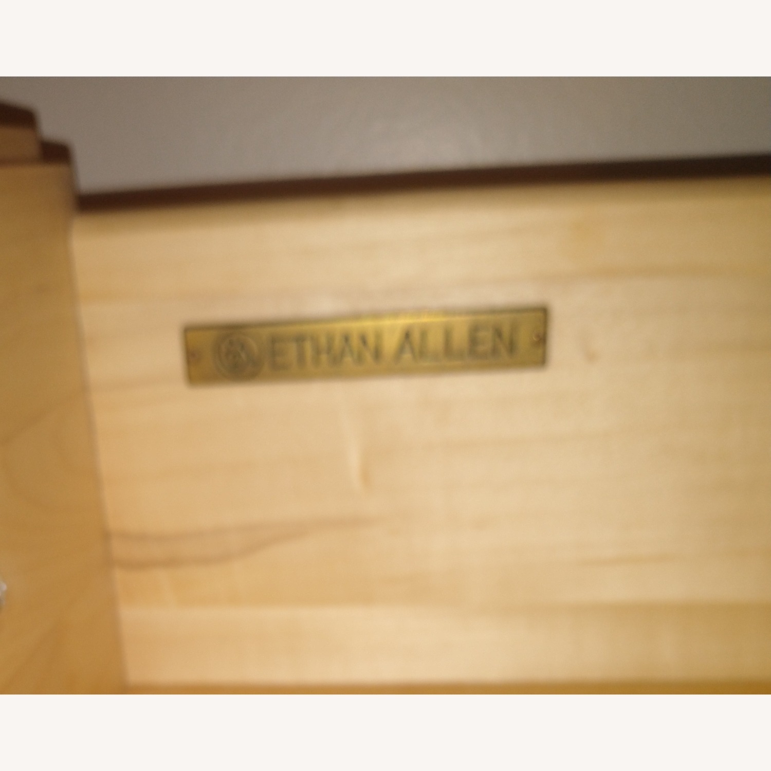 Ethan Allen Natural Wood Nightstand - image-5