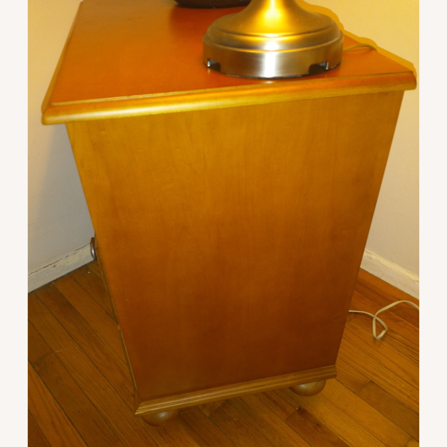 Ethan Allen Natural Wood Nightstand - image-4