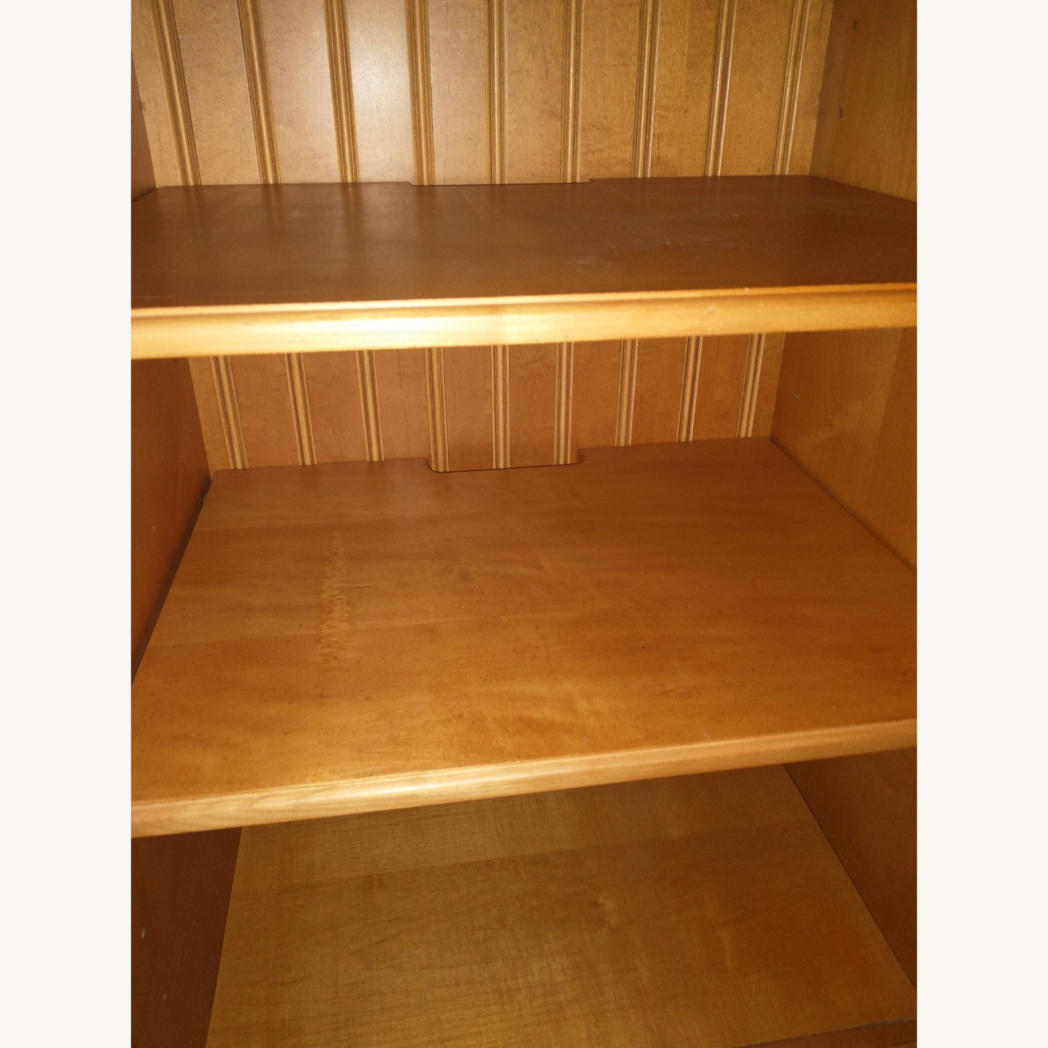 Ethan Allen Natural Wood Media Storage - image-2