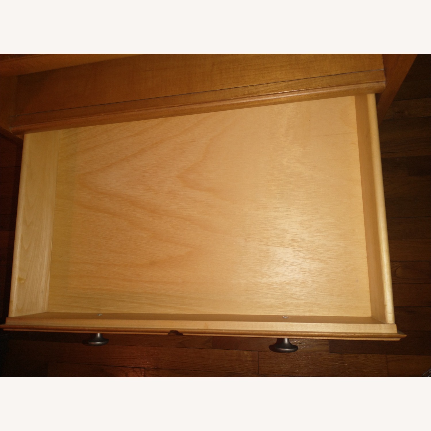 Ethan Allen Natural Wood Media Storage - image-4