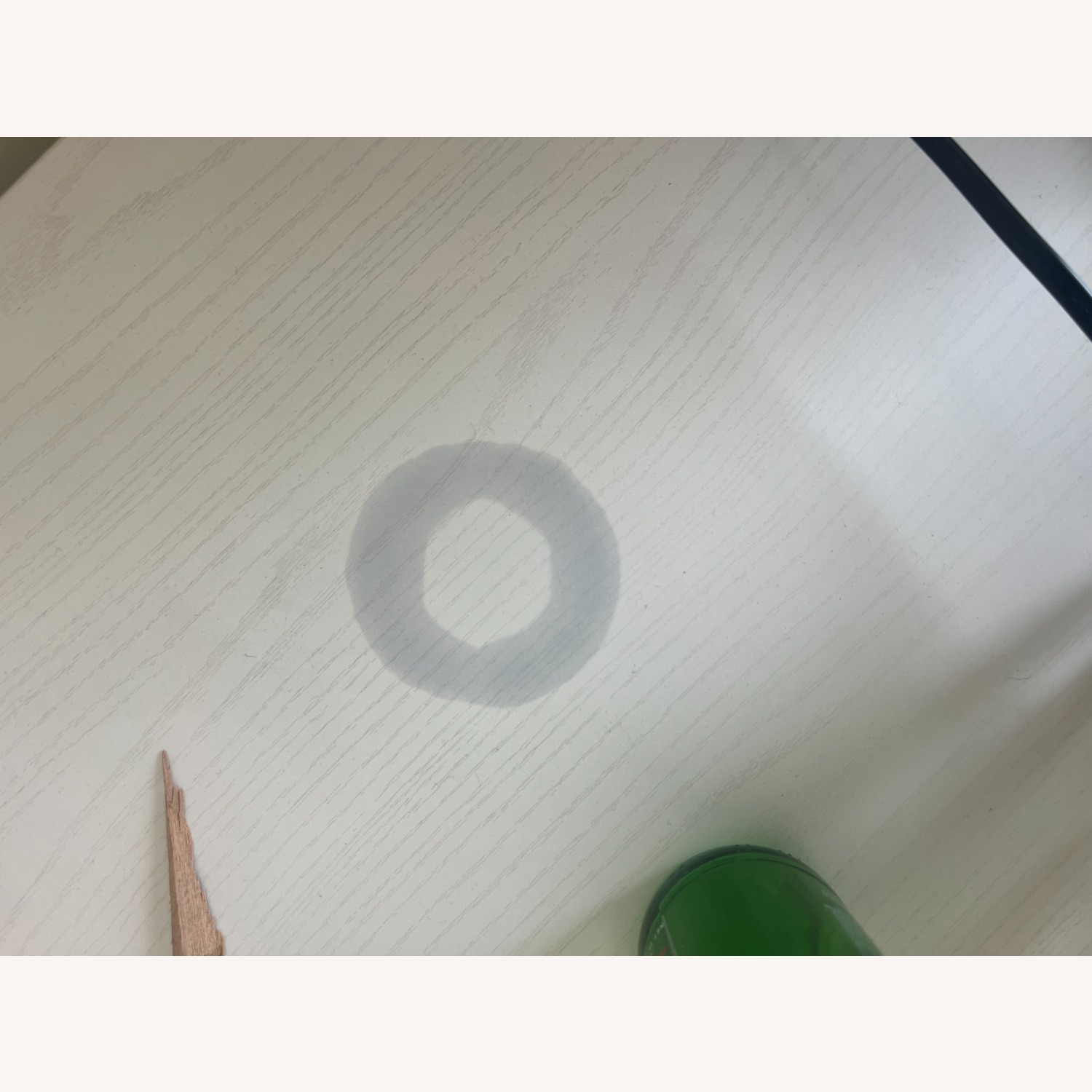 White Wood TV Stand/Console - image-2