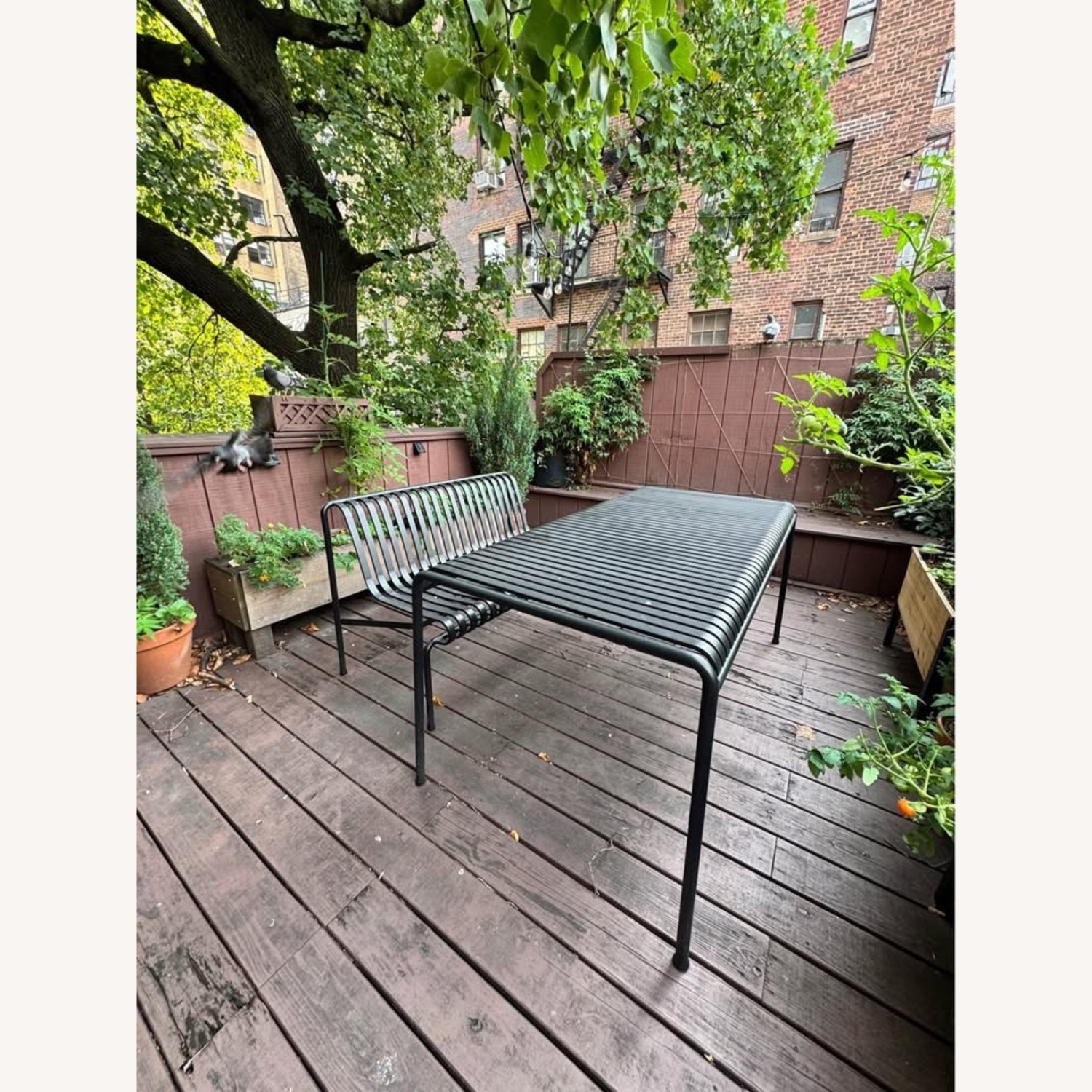 HAY Palissade Outdoor Table Bench Cushion - image-1