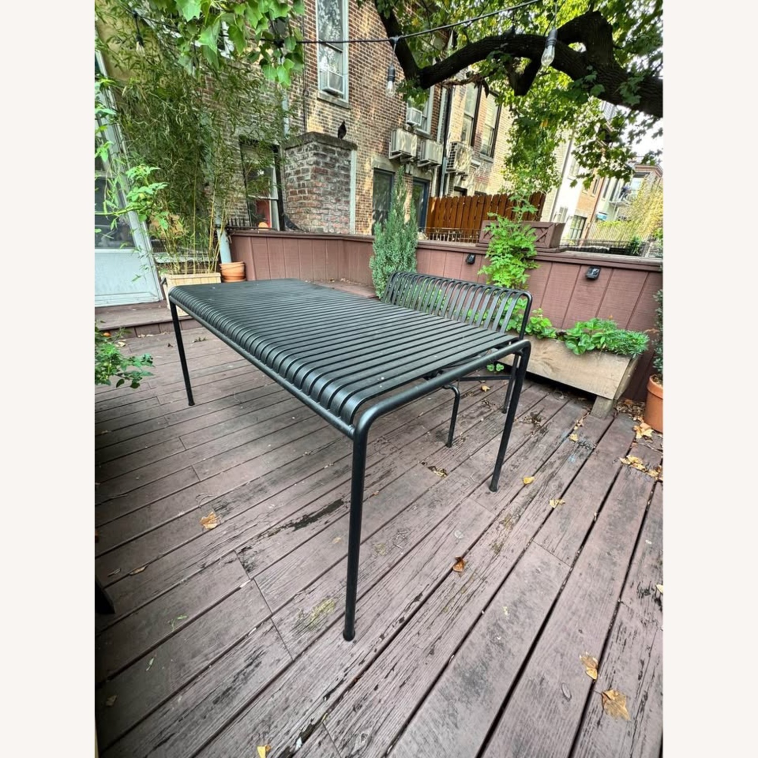 HAY Palissade Outdoor Table Bench Cushion - image-2