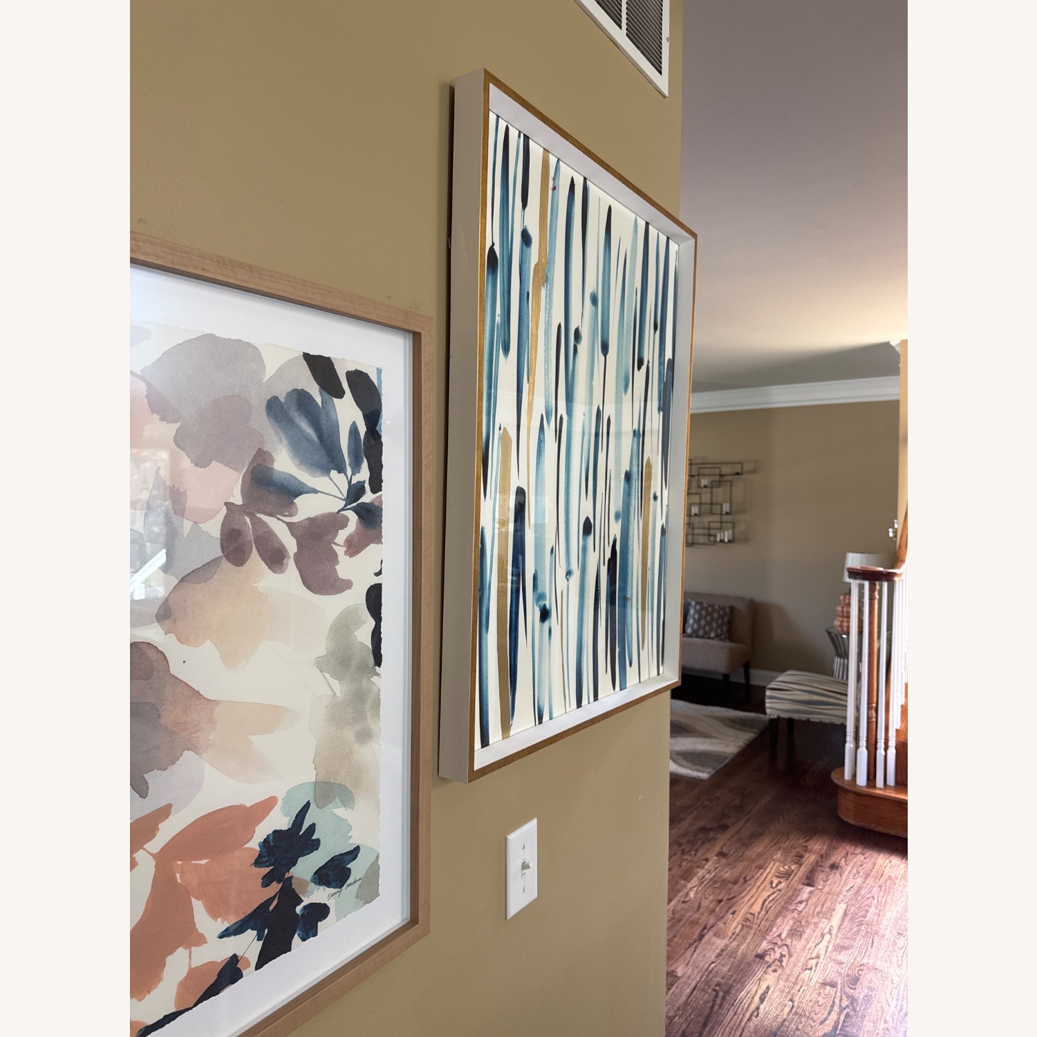 Blue Wood Wall Decor - image-3