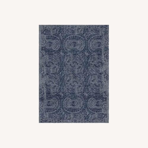 Used Loll Designs Blue Area Rug 8' x 10 for sale on AptDeco