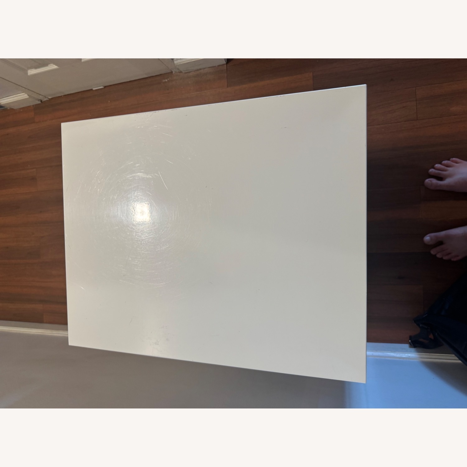 CB2 TPS White 3-Drawer Filing Cabinet - image-2