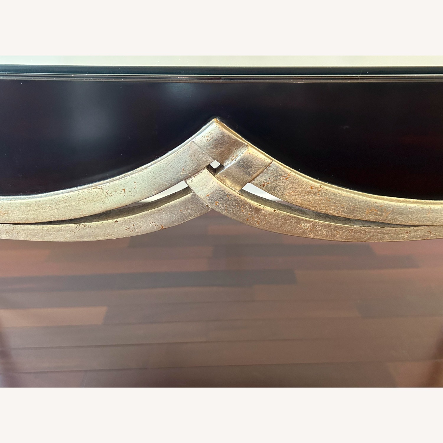 Christopher Guy Mahogany/Silver Leaf Dining Table - image-4