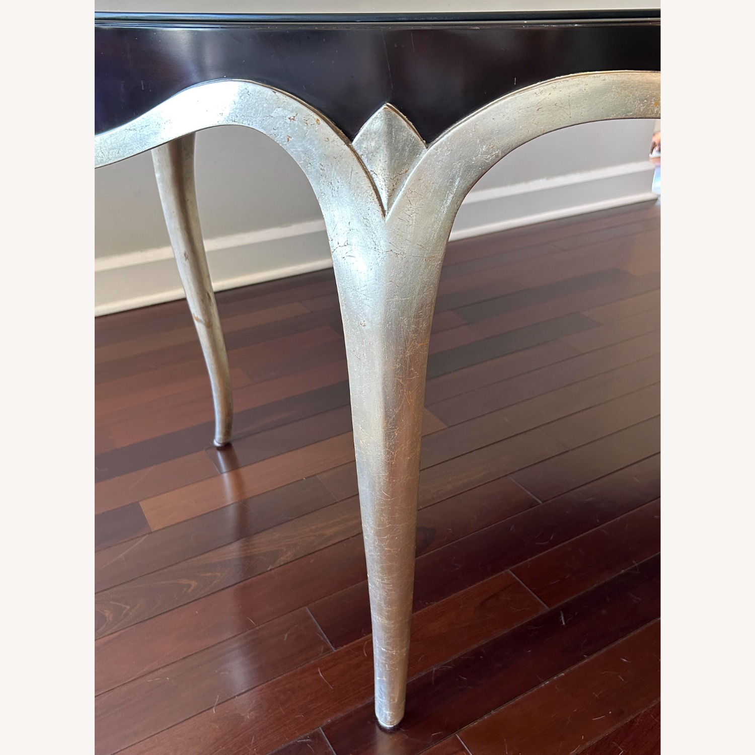 Christopher Guy Mahogany/Silver Leaf Dining Table - image-5