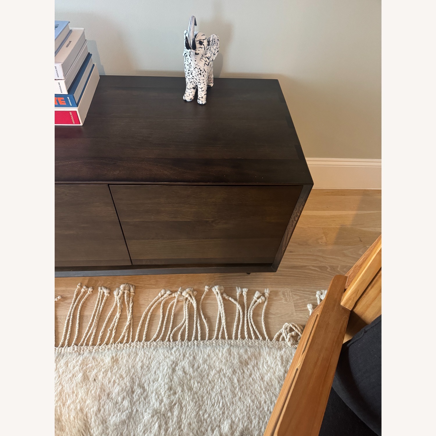 Dark Brown Wood Sideboard - image-2