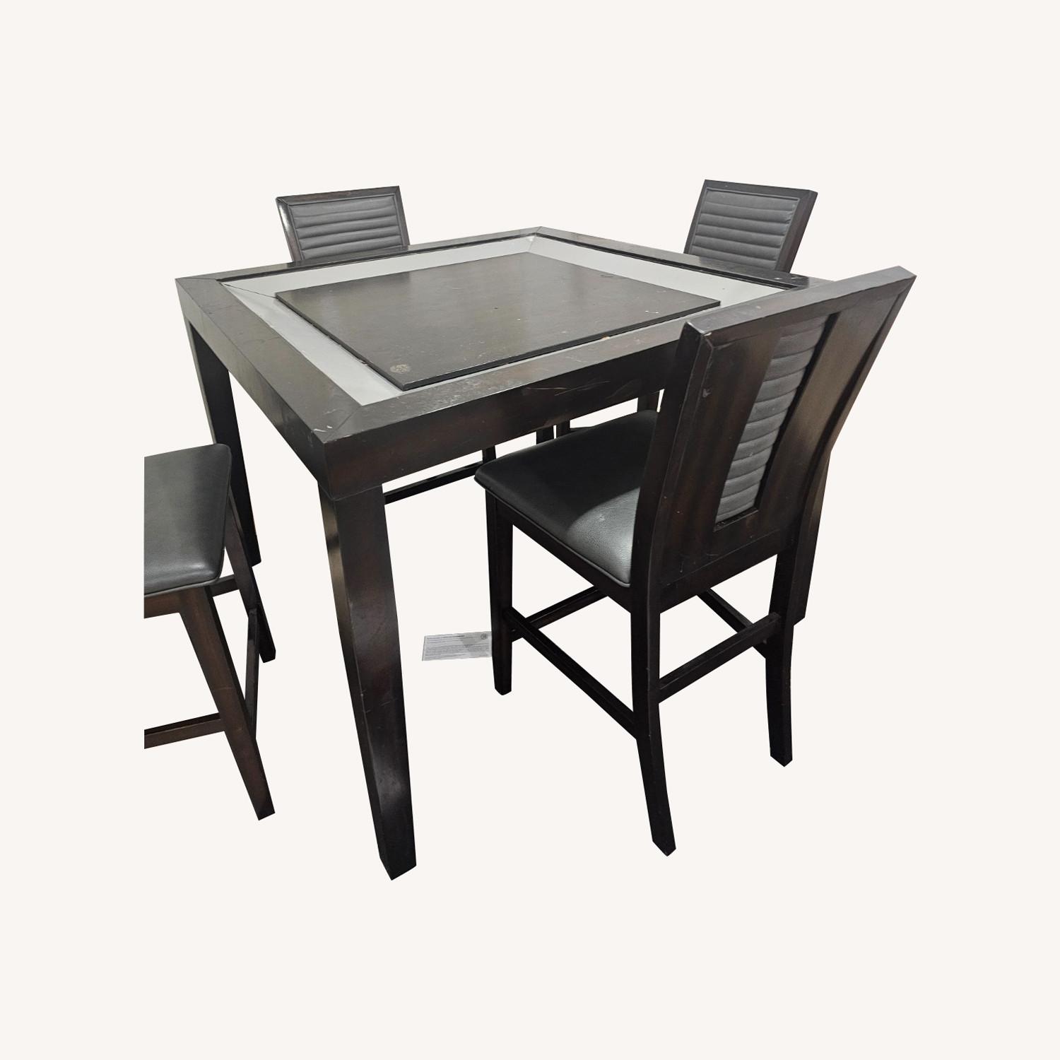 Dining Set With 4 Chairs - image-0