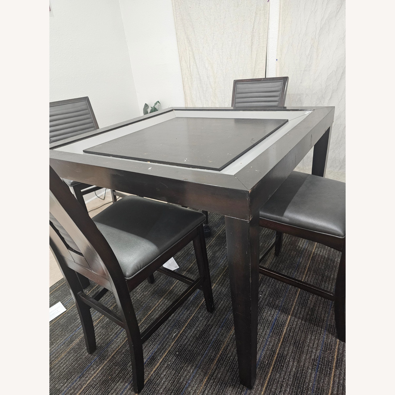 Dining Set With 4 Chairs - image-6