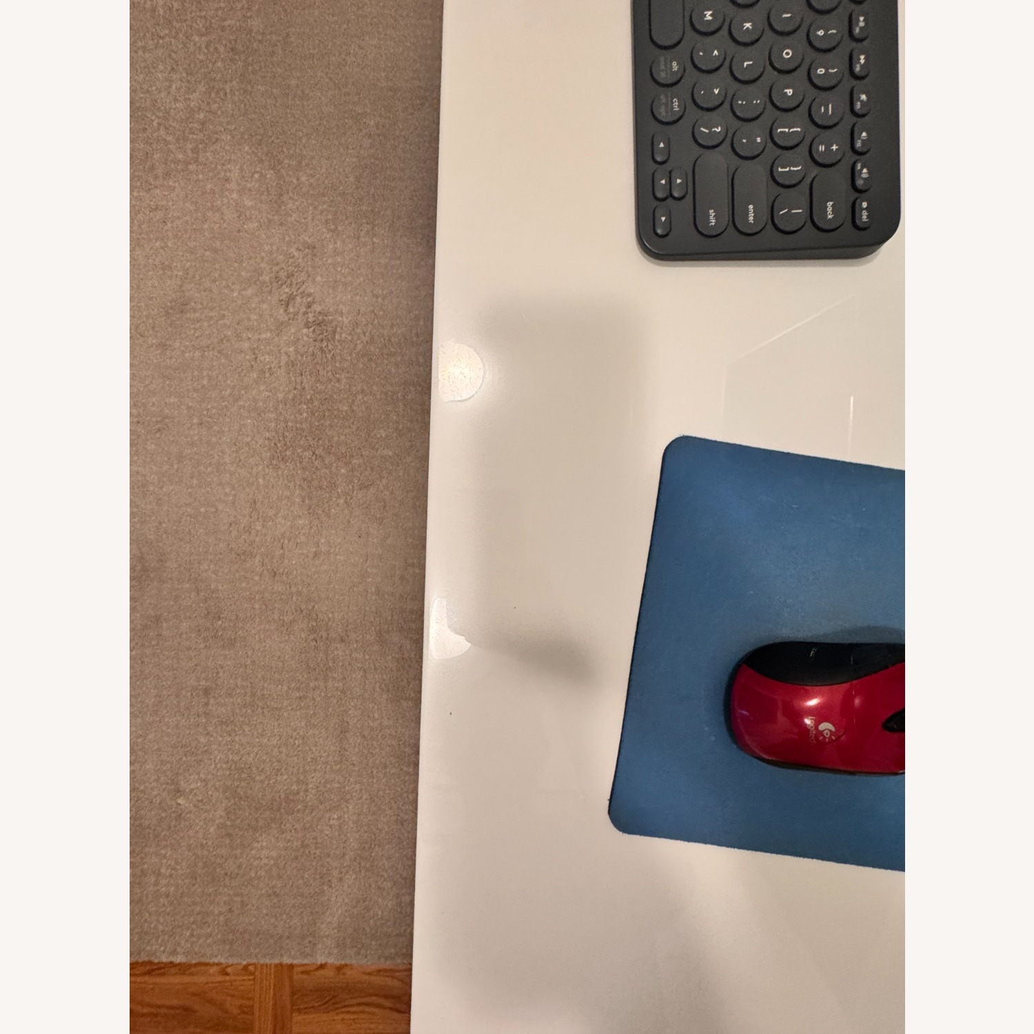 CB2 Stairway Modular Desk White Wood Desk - image-5