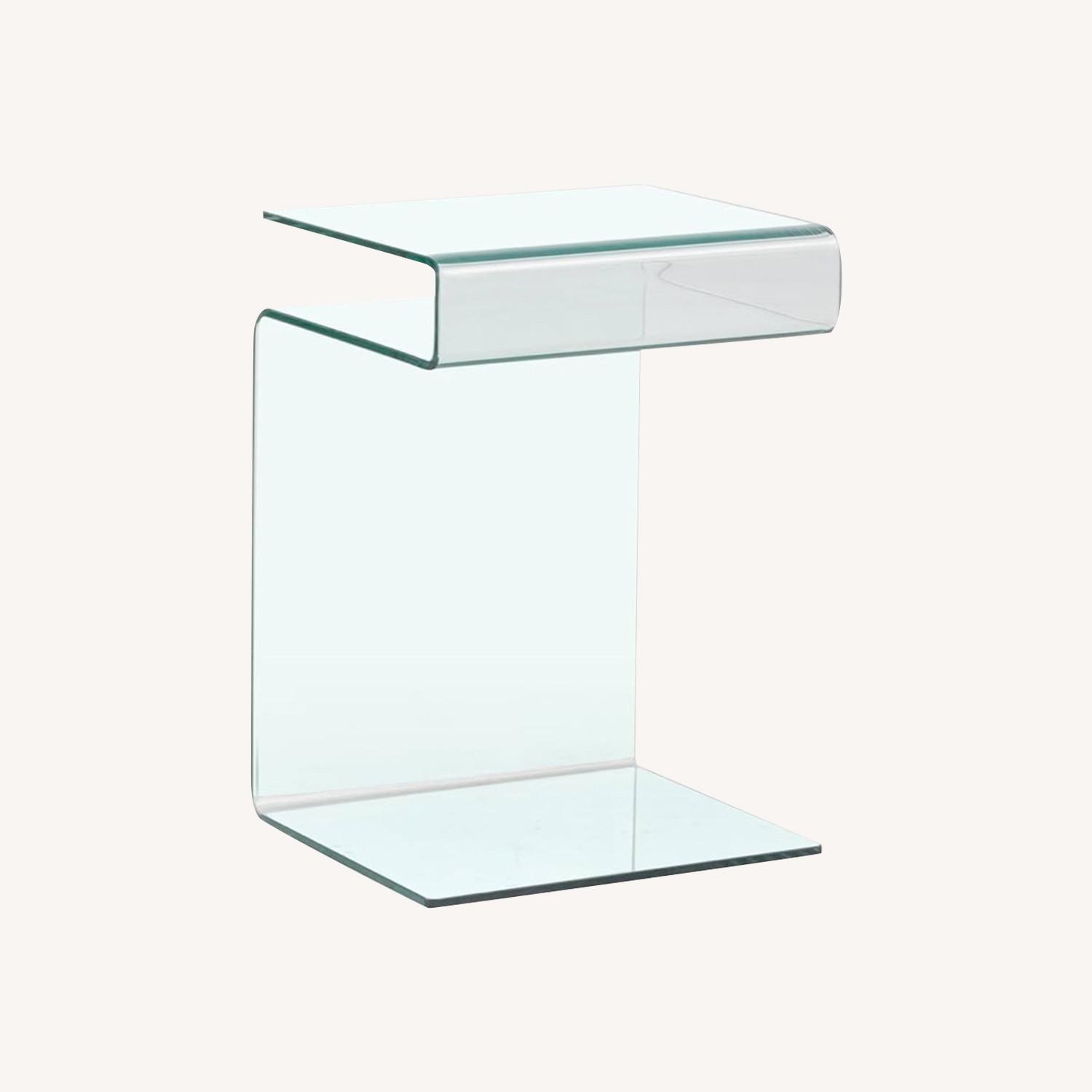 Acrylic Modern Side Table - image-0