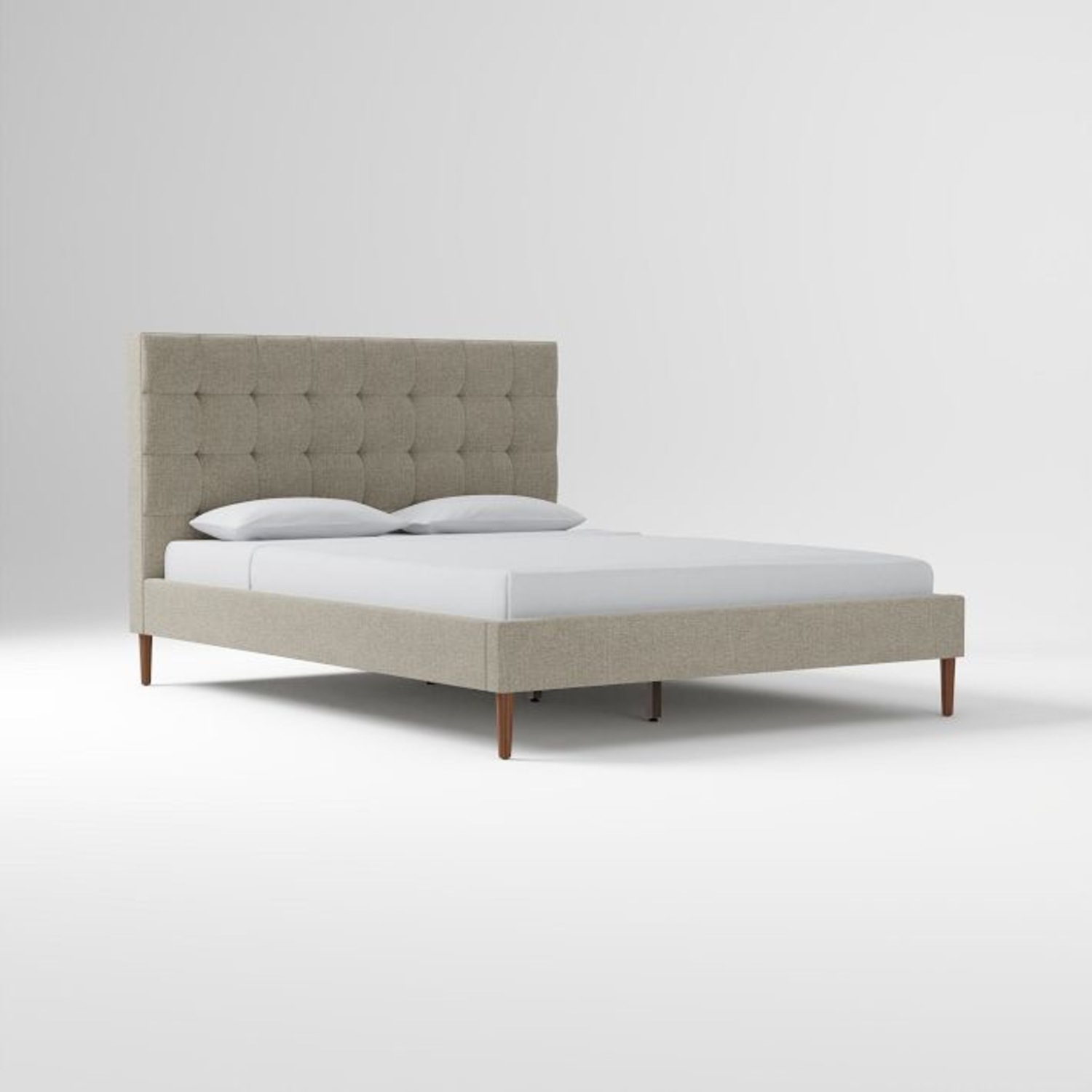 West Elm Emmett Tufted Bed (Queen) - image-4