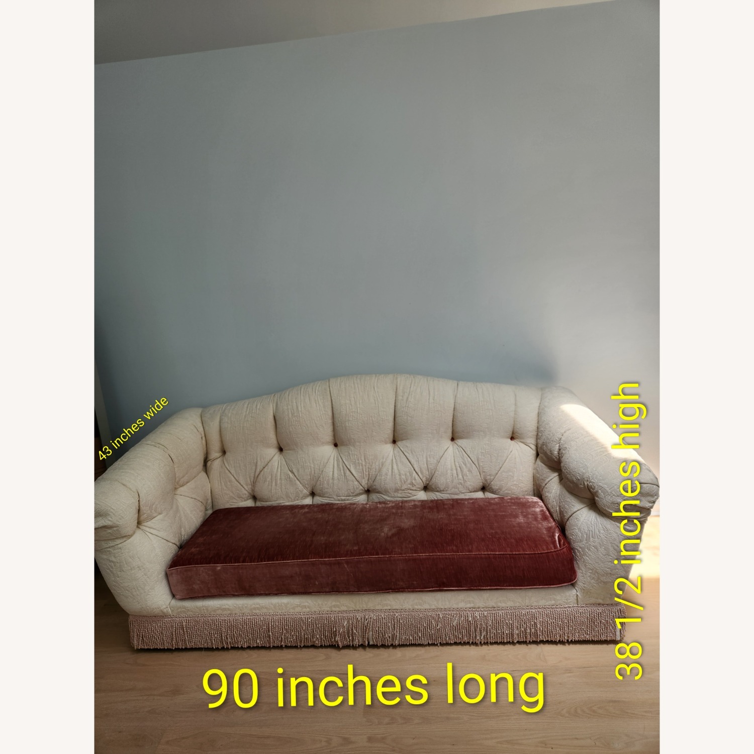 XL Custom Fabric 3+ Seater Sofa Set of 2 - image-2