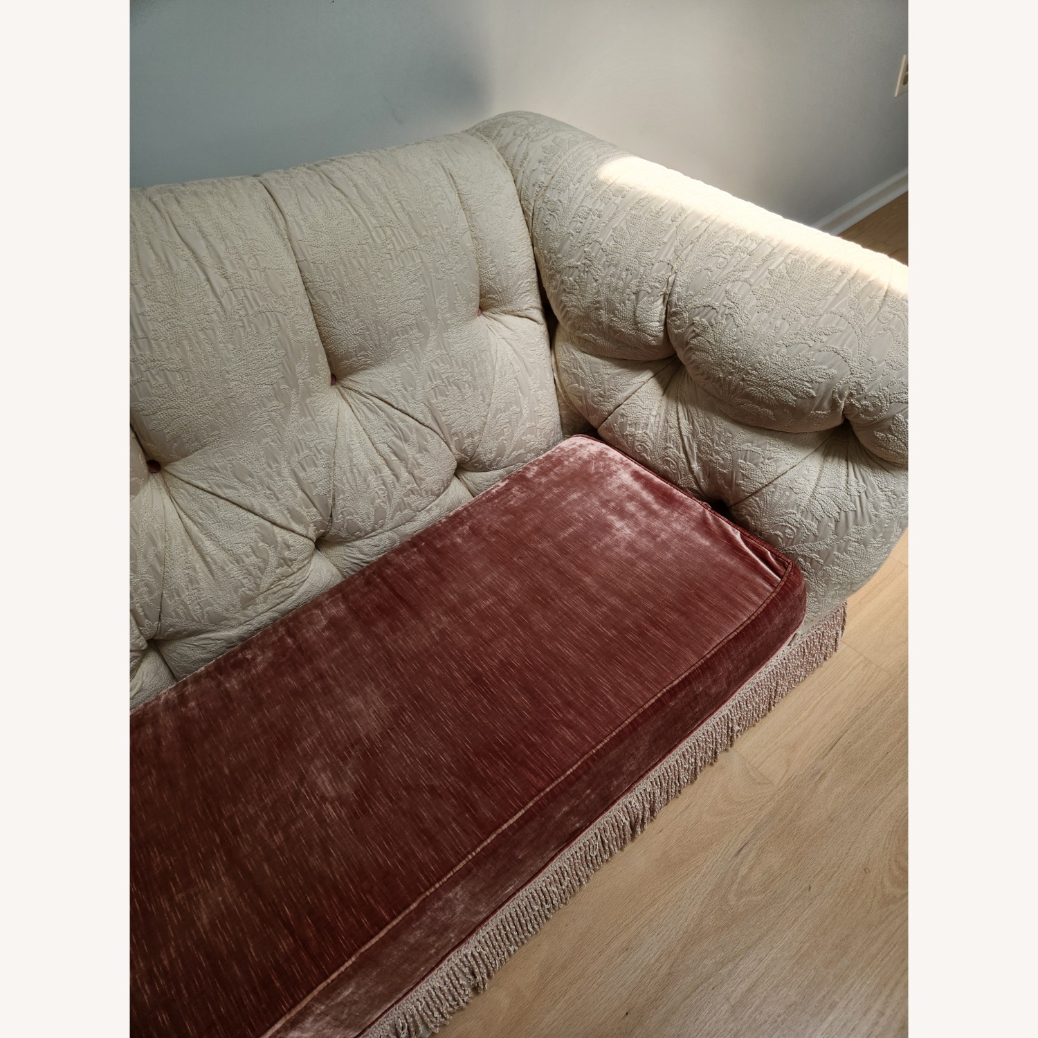 XL Custom Fabric 3+ Seater Sofa Set of 2 - image-8