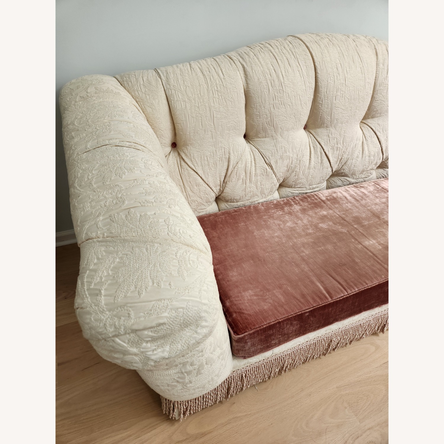 XL Custom Fabric 3+ Seater Sofa Set of 2 - image-7