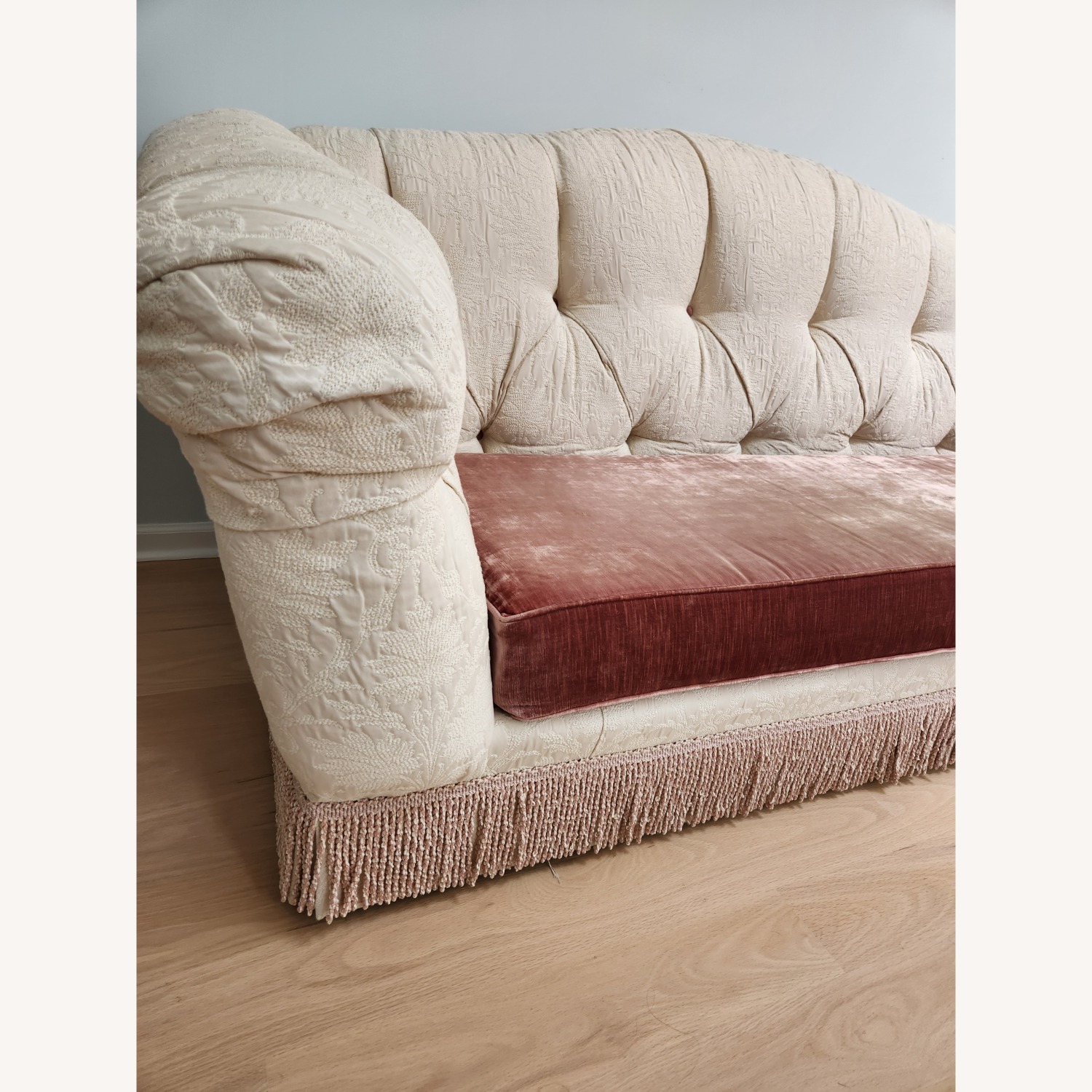 XL Custom Fabric 3+ Seater Sofa Set of 2 - image-3