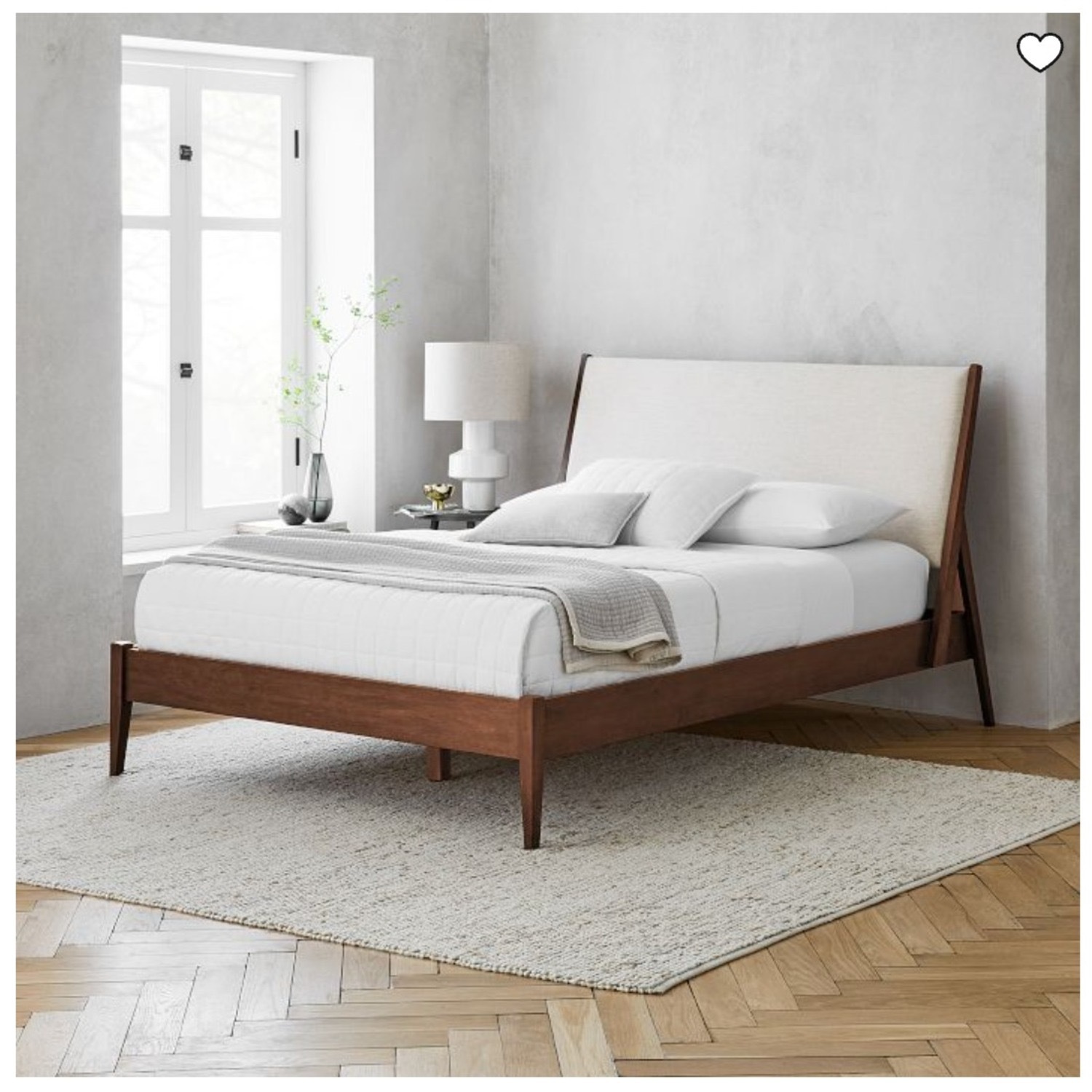 West Elm Wright Bed - image-0
