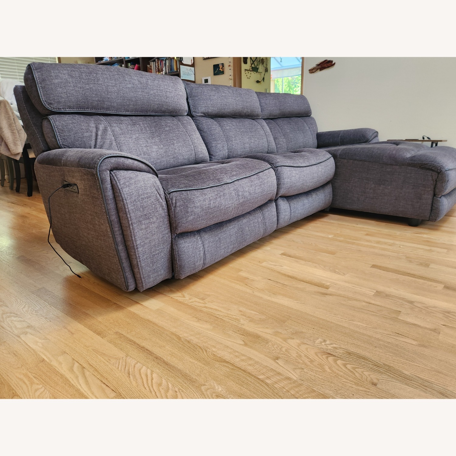 Hutchenson 3 Piece Electric Reclining Sectional - image-3