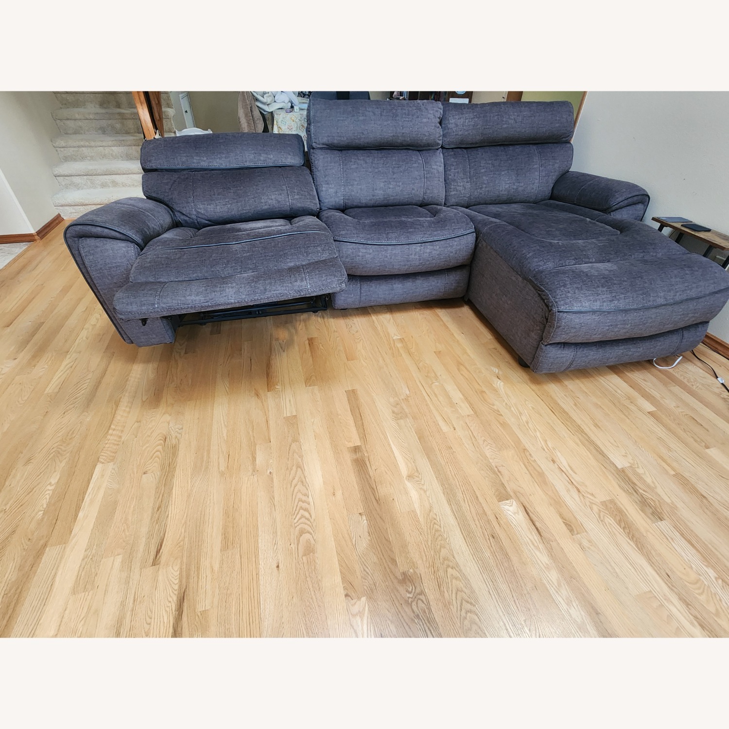 Hutchenson 3 Piece Electric Reclining Sectional - image-2