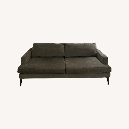 Used West Elm Light Gray Andes 2 Seater Sofa for sale on AptDeco