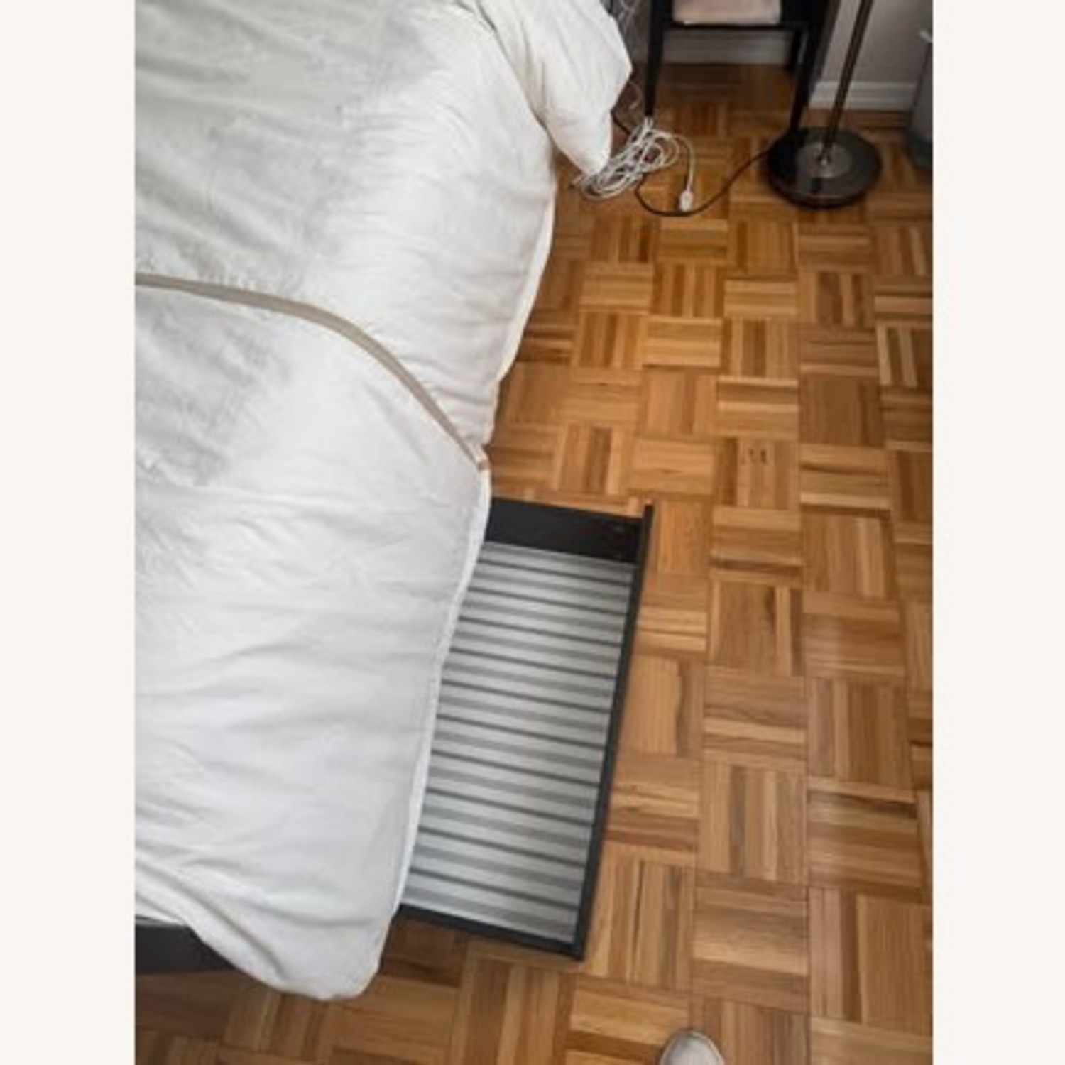 IKEA Black-Brown Queen Bed - image-3