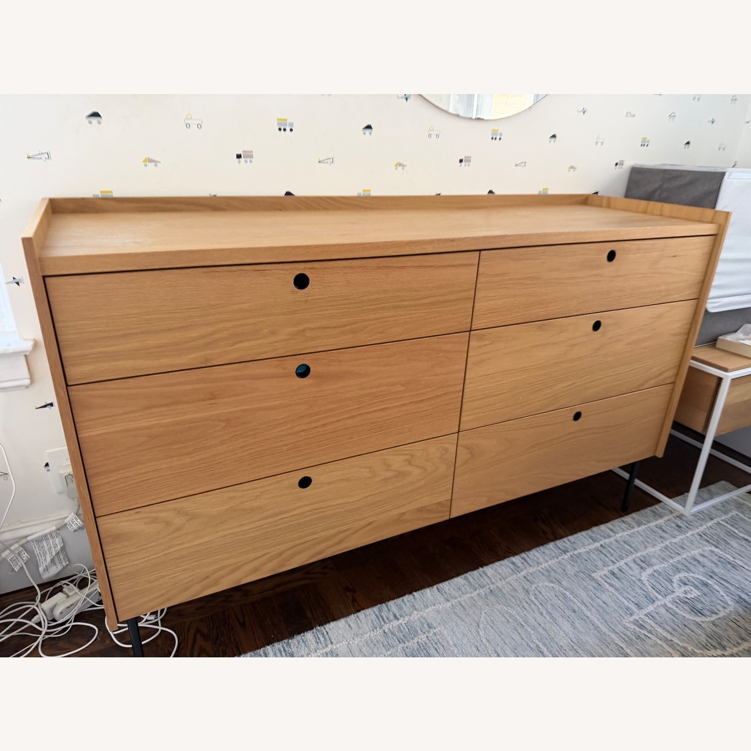 blue dot dresser Murmur 6 Drawer Dresser