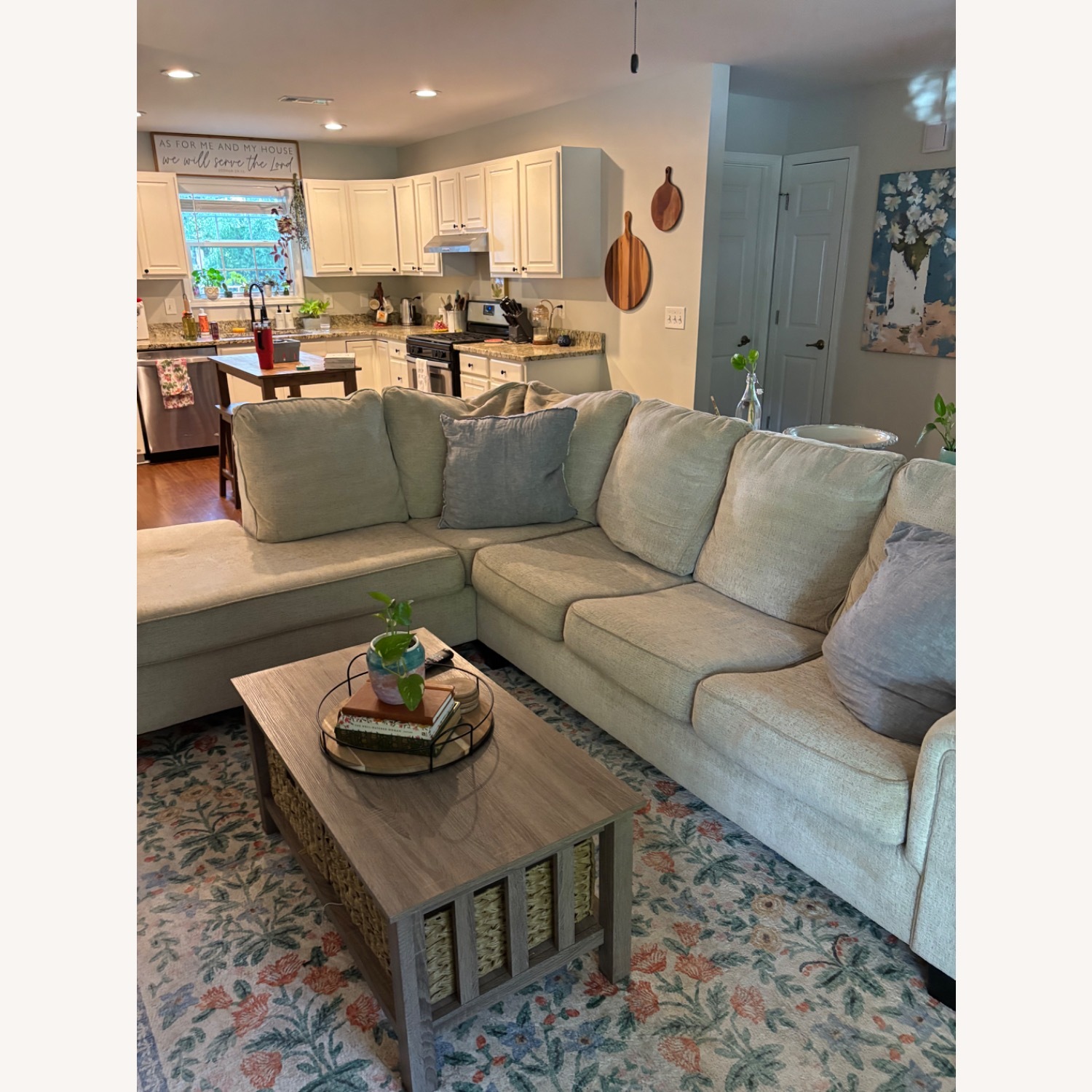 Ashley Furniture Abhinger Beige Couch  - image-4