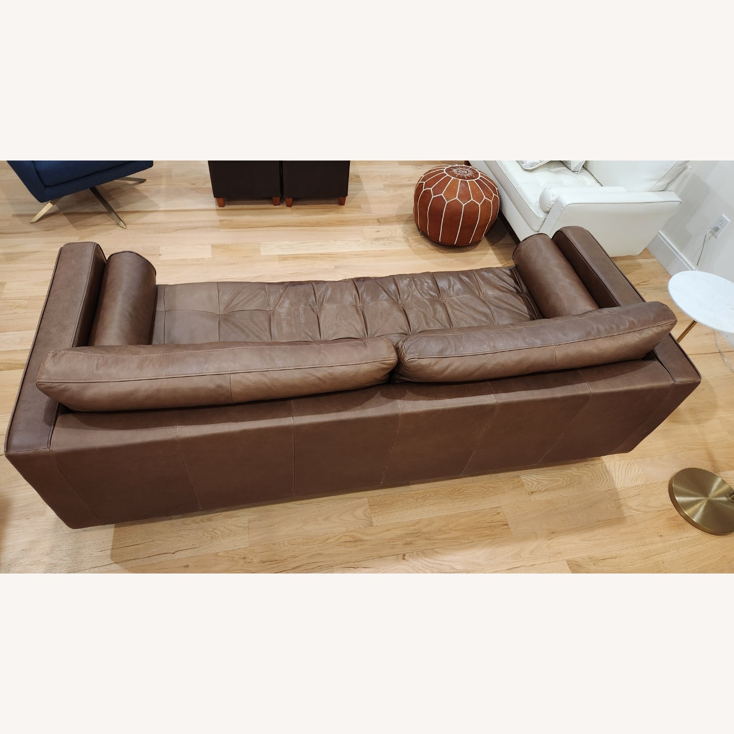 Article Sven 88" Tufted Leather Sofa - image-9