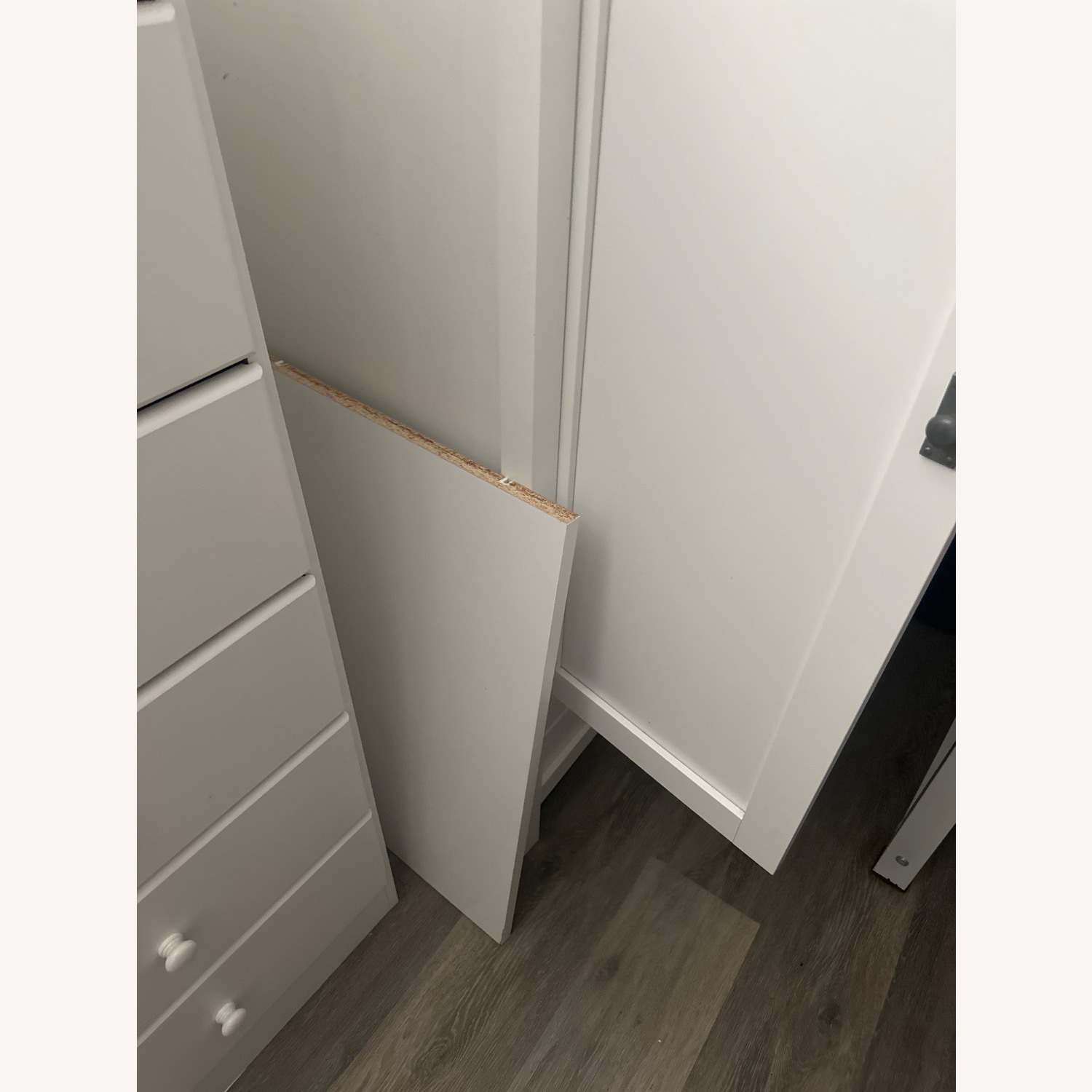 Wayfair White Wood Armoire - image-4