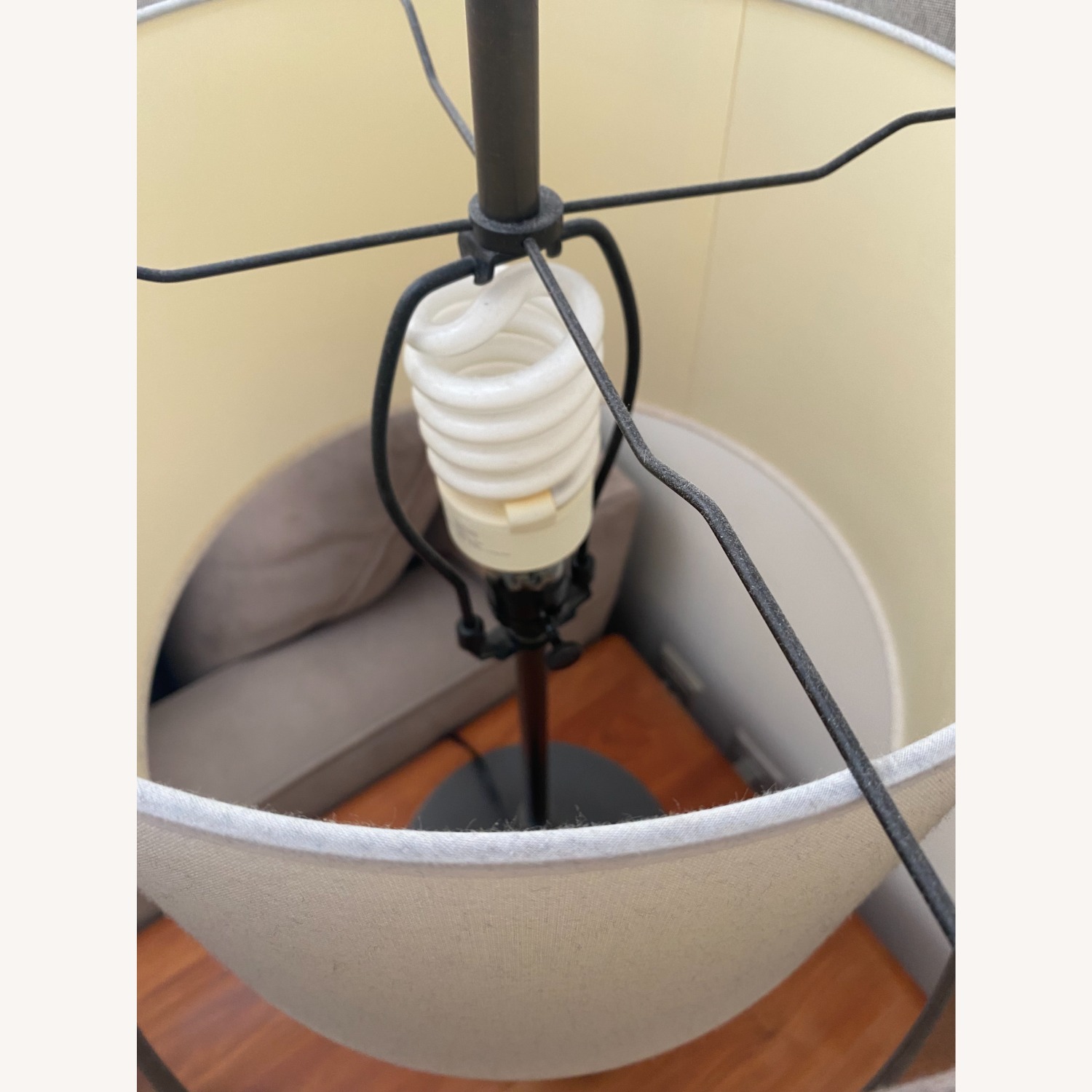 Room & Board Mesh Double-Shade Table Lamp - image-3