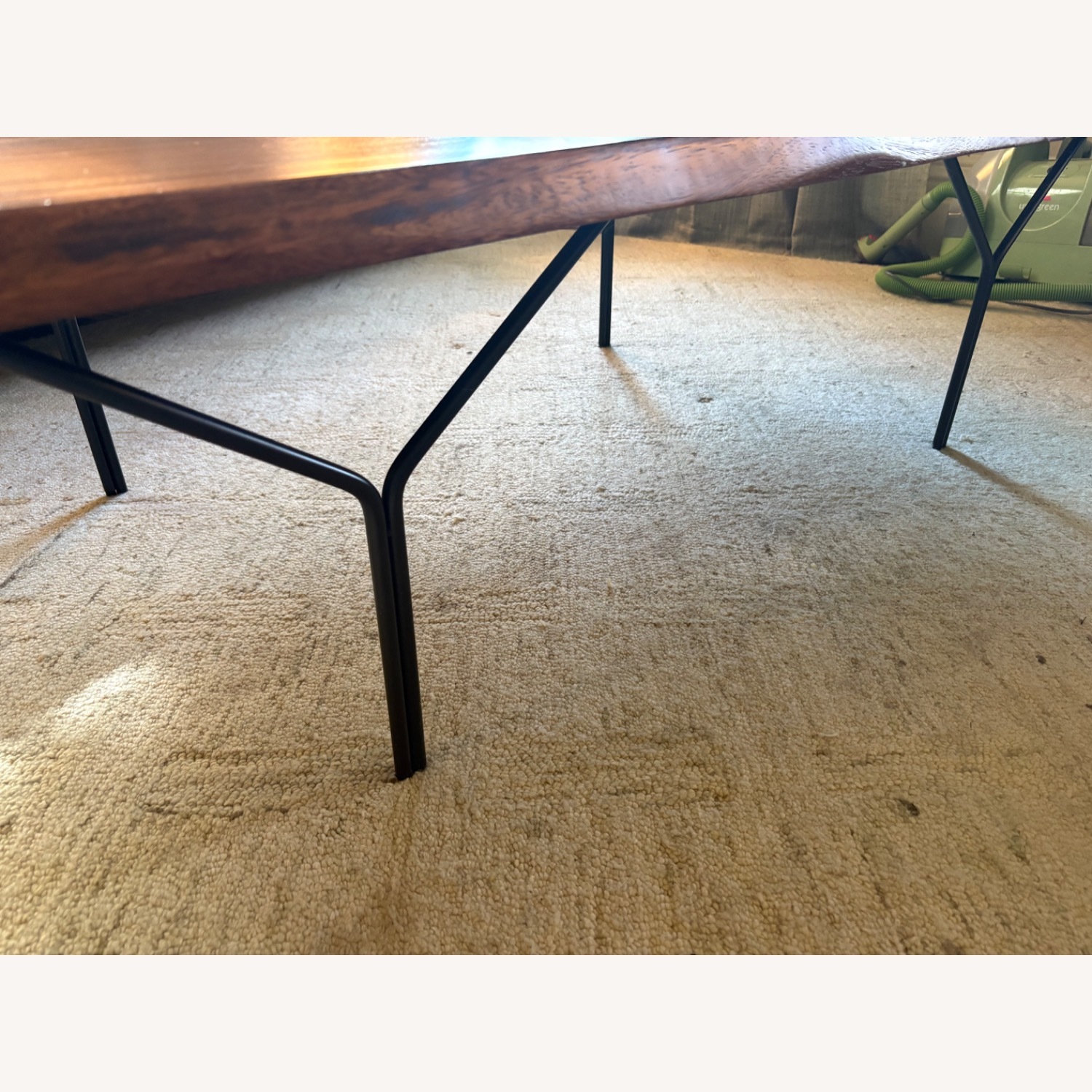 West Elm Harbor Dark Brown Wood Coffee Table - image-4