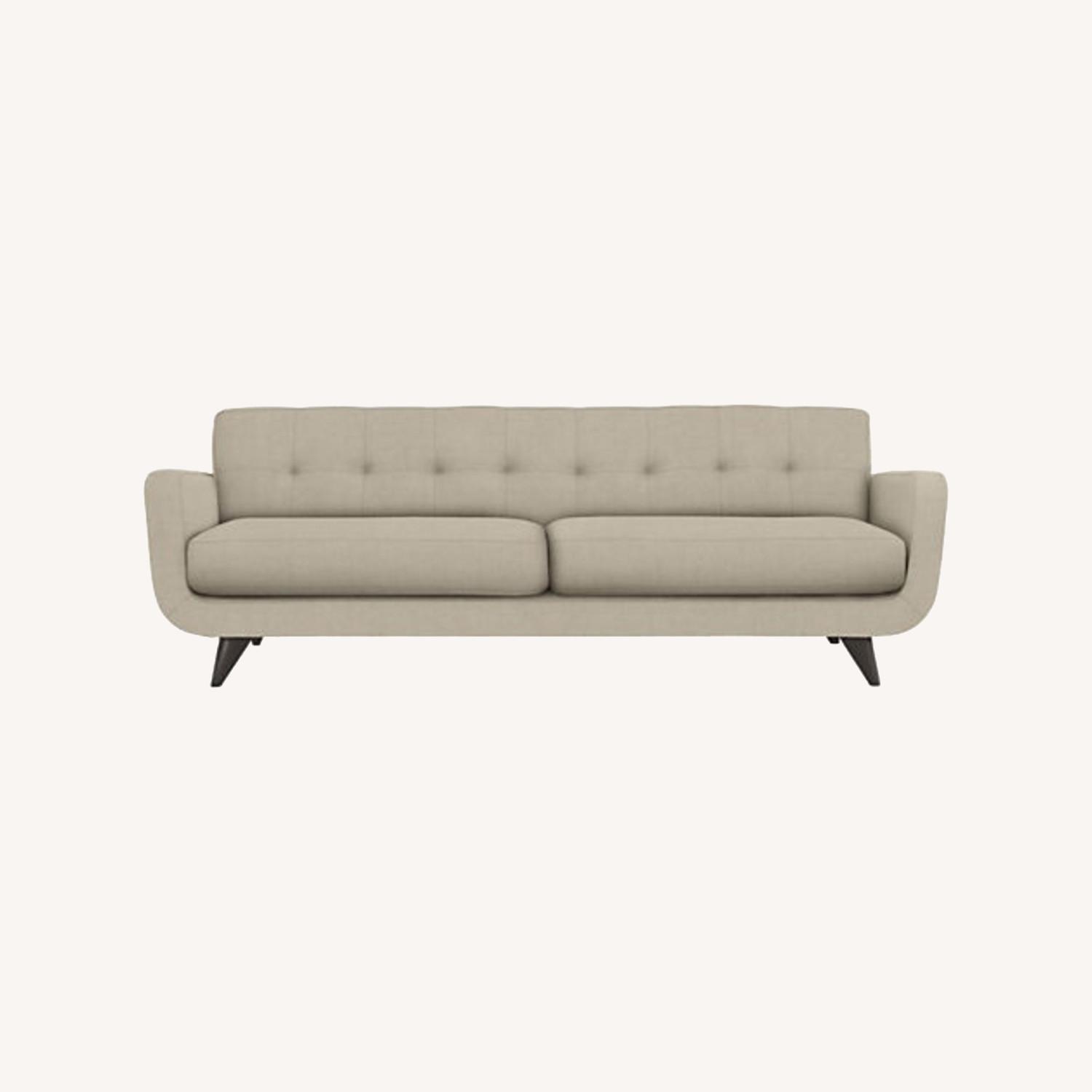 Room & Board Anson Dark Gray Leather 3+ Seater Sofa - image-0