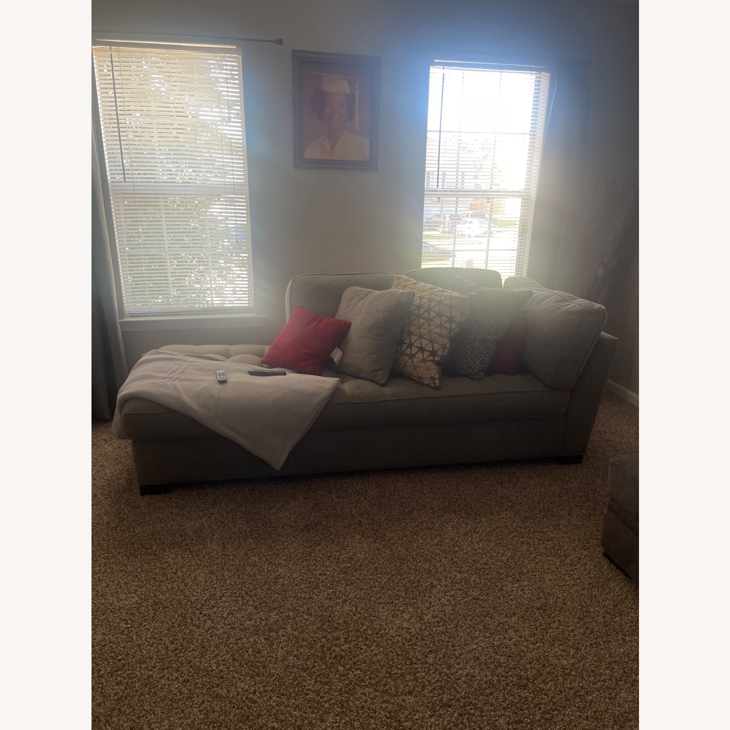 Ashley Furniture Light Gray 3+ Piece Sectional - image-2