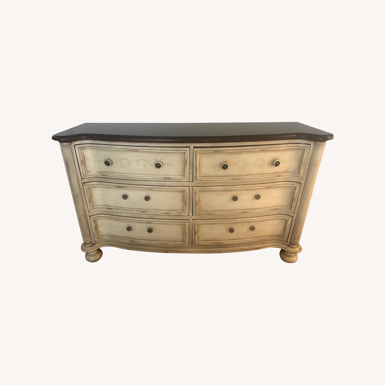 The Place Dark Brown Wood Dresser - image-0