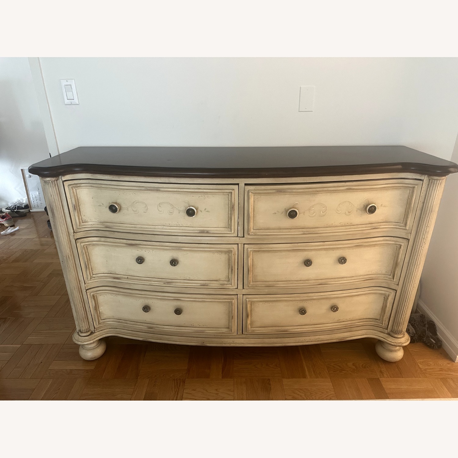 The Place Dark Brown Wood Dresser - image-1