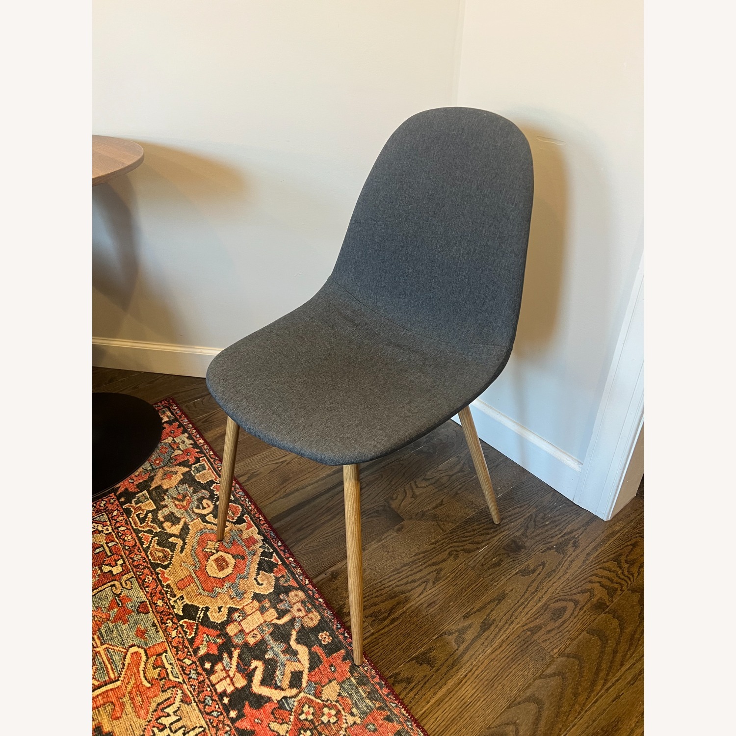 Wayfair Dark Gray Dining Chairs - image-2
