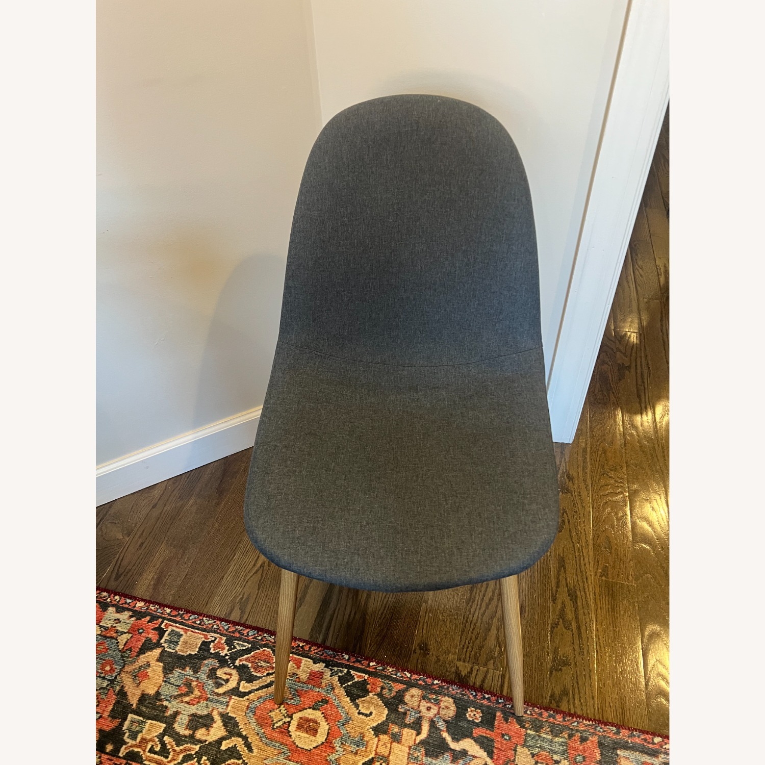 Wayfair Dark Gray Dining Chairs - image-3