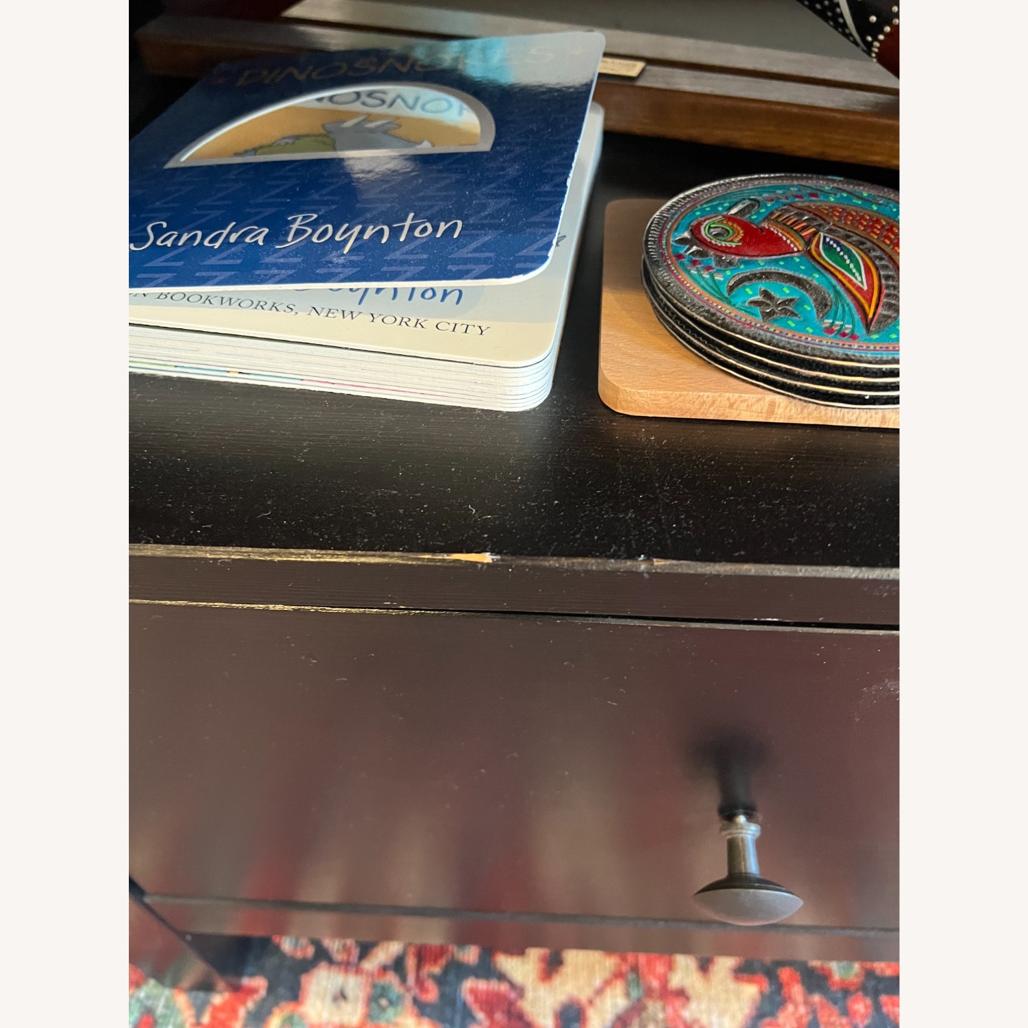 IKEA Hemnes Black Wood Media Storage - image-8