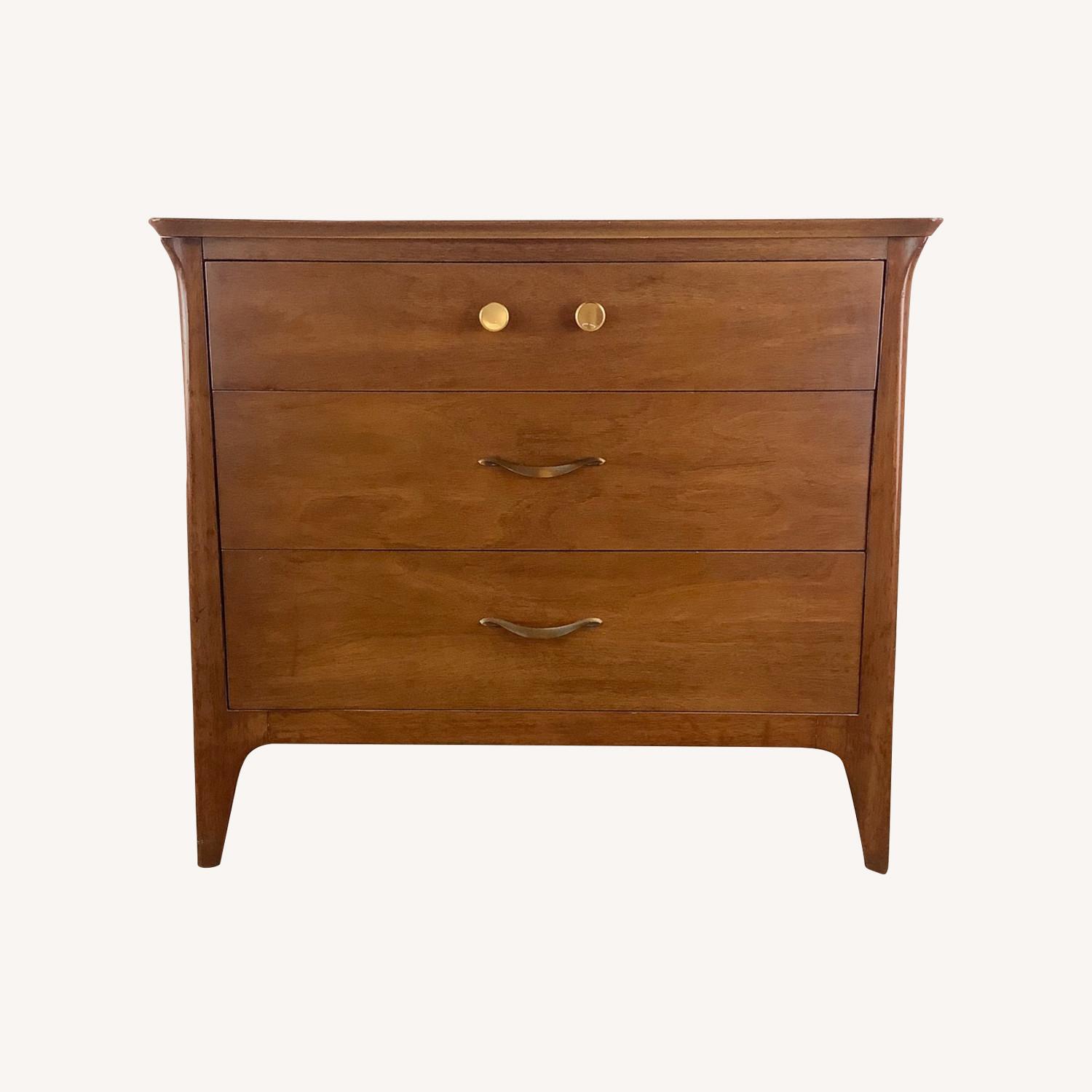 MCM Drexel Three Drawer Profile Dresser - image-0