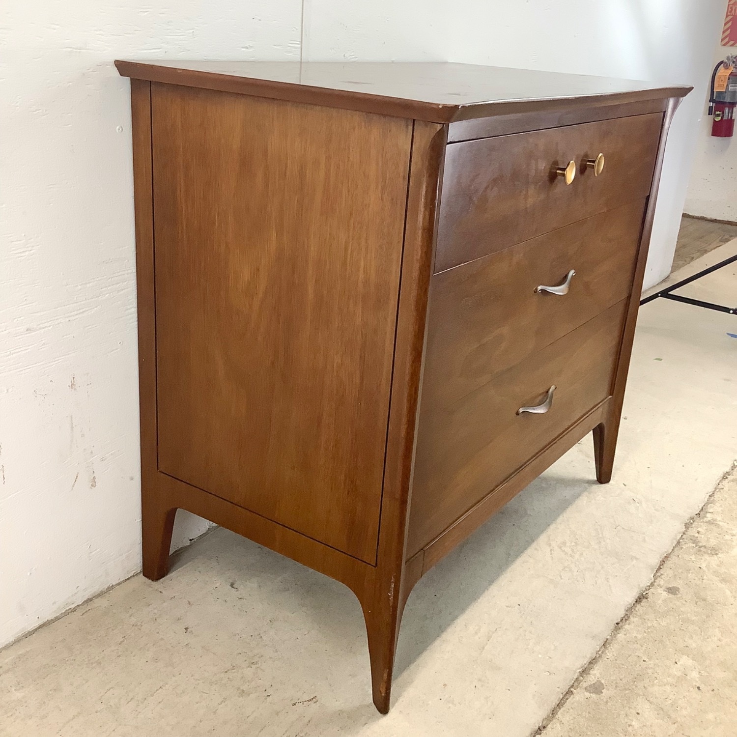 MCM Drexel Three Drawer Profile Dresser - image-12