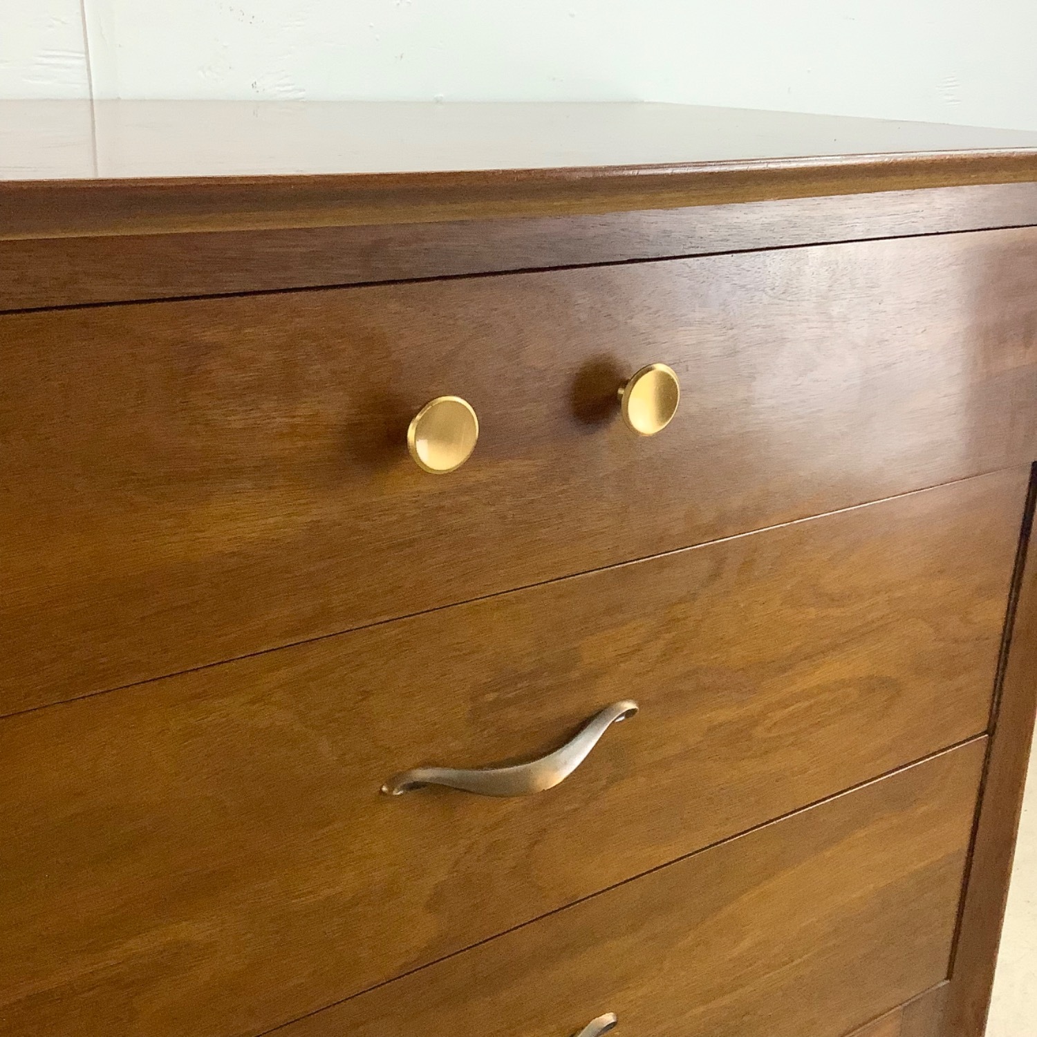 MCM Drexel Three Drawer Profile Dresser - image-8